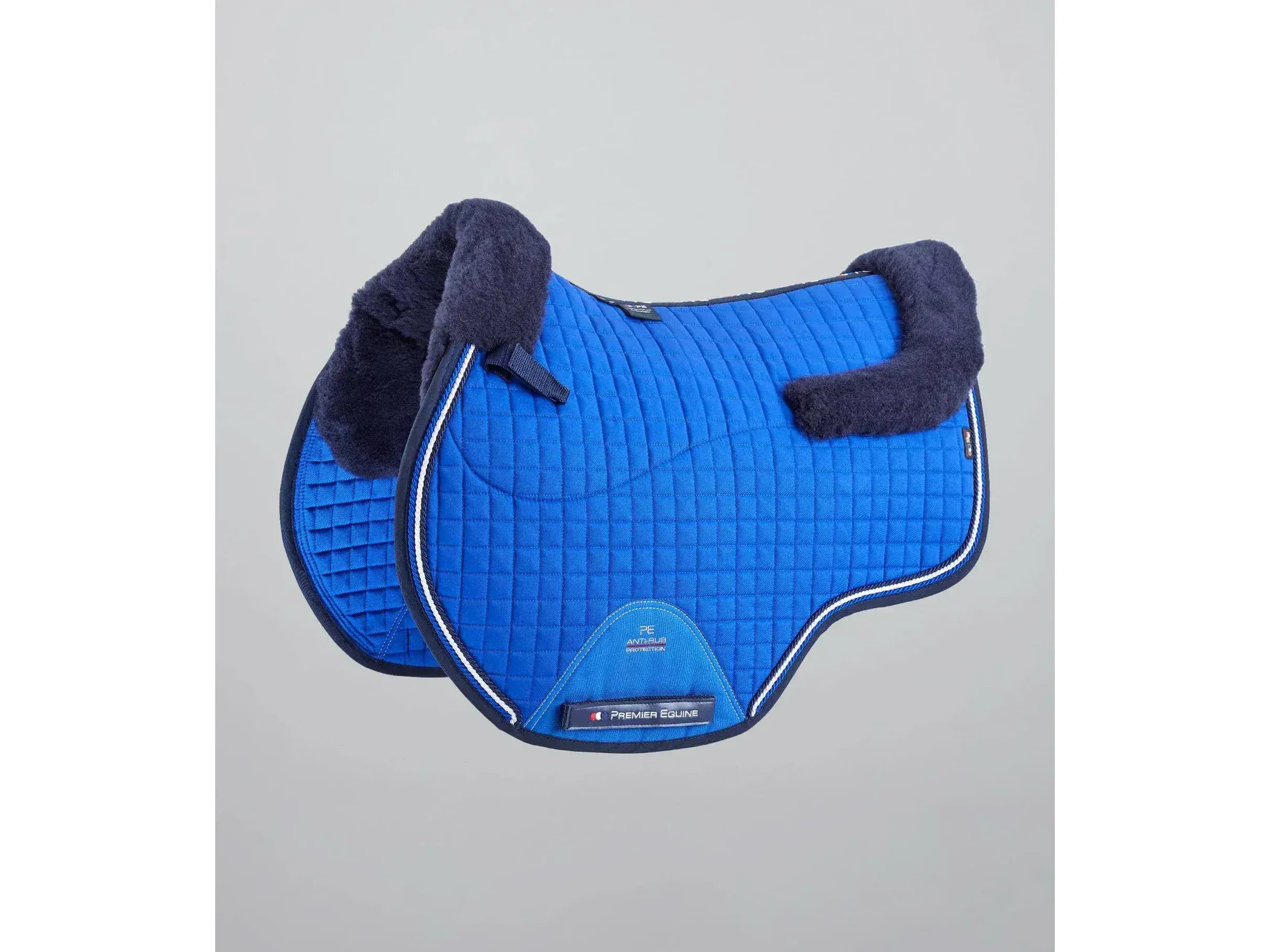 Premier Equine Pony Close Contact Merino Wool Half Lined European GP/ Jump Saddle Square