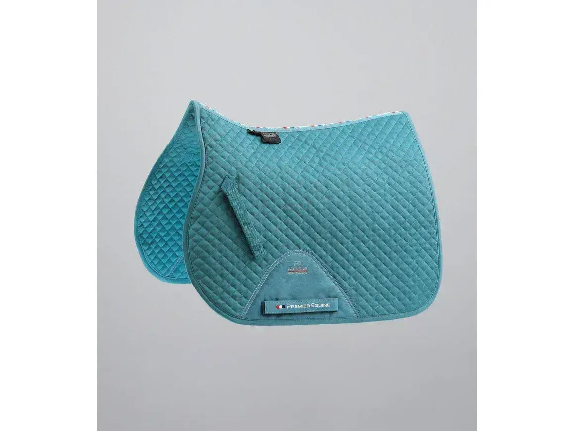 Premier Equine Pony Plain Cotton GP/Jump Saddle Square