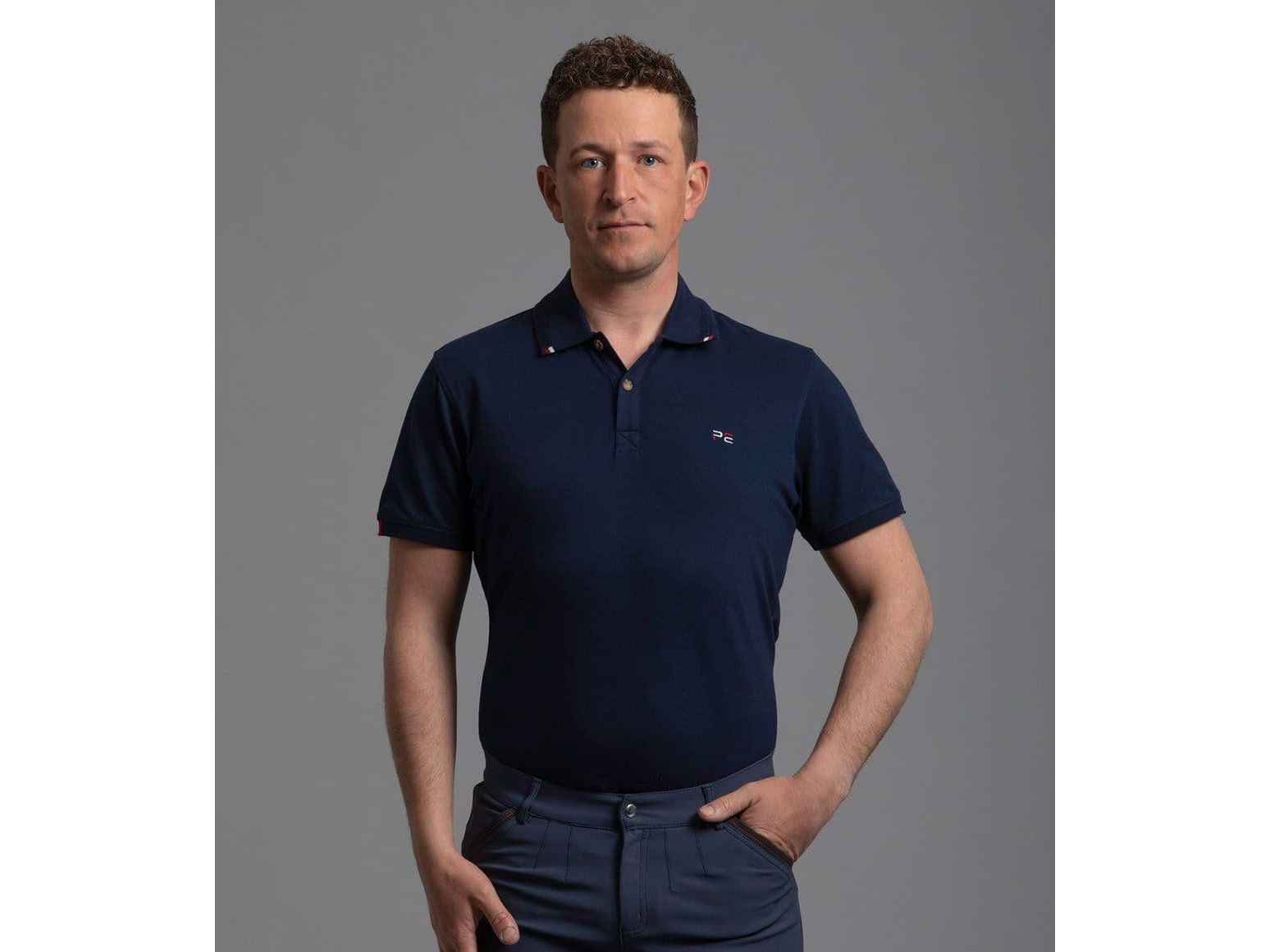 Premier Equine Respiro Men's Riding Polo Shirt