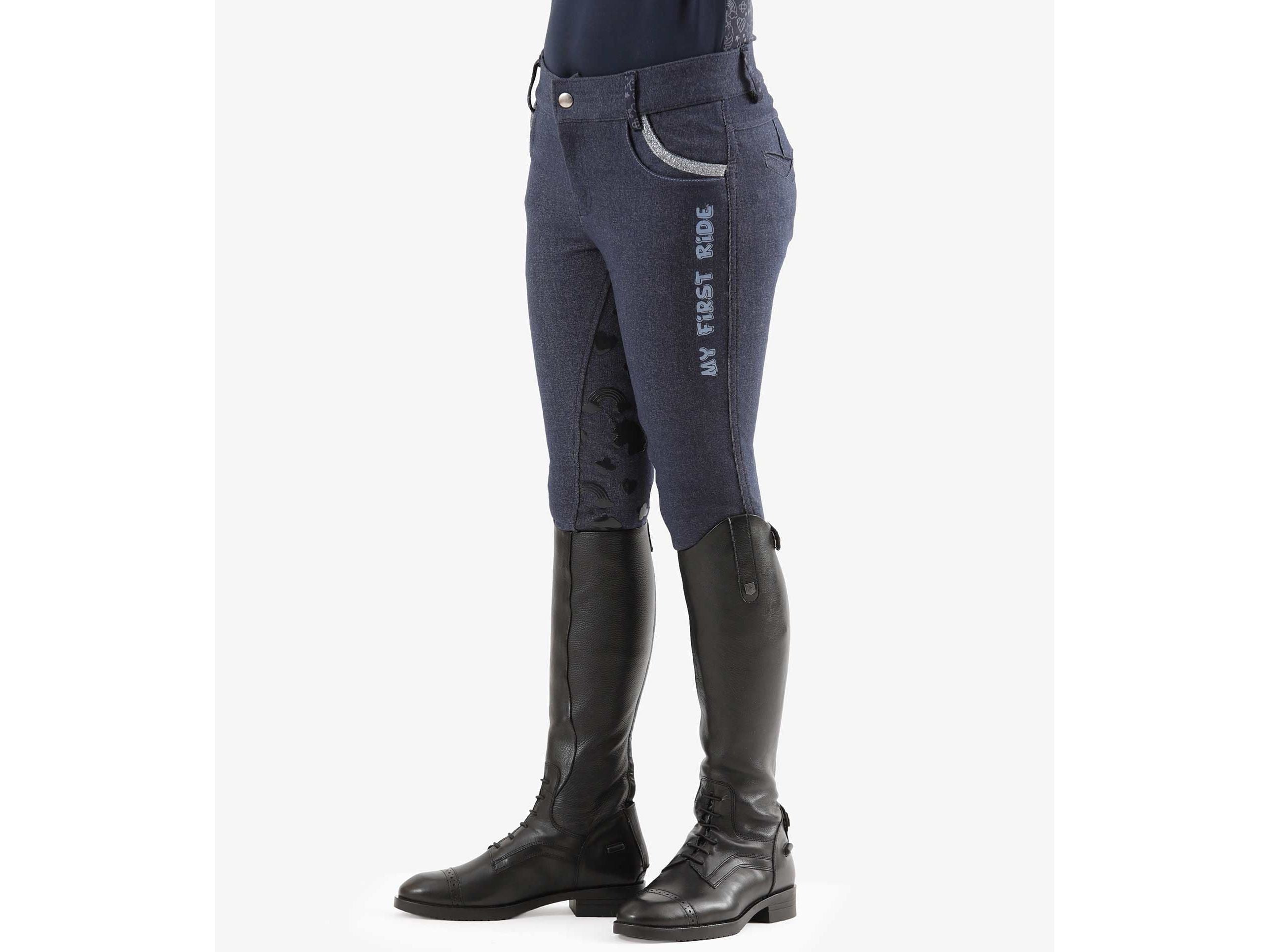 Premier Equine Sabrina Kids Full Seat Gel Riding Breeches