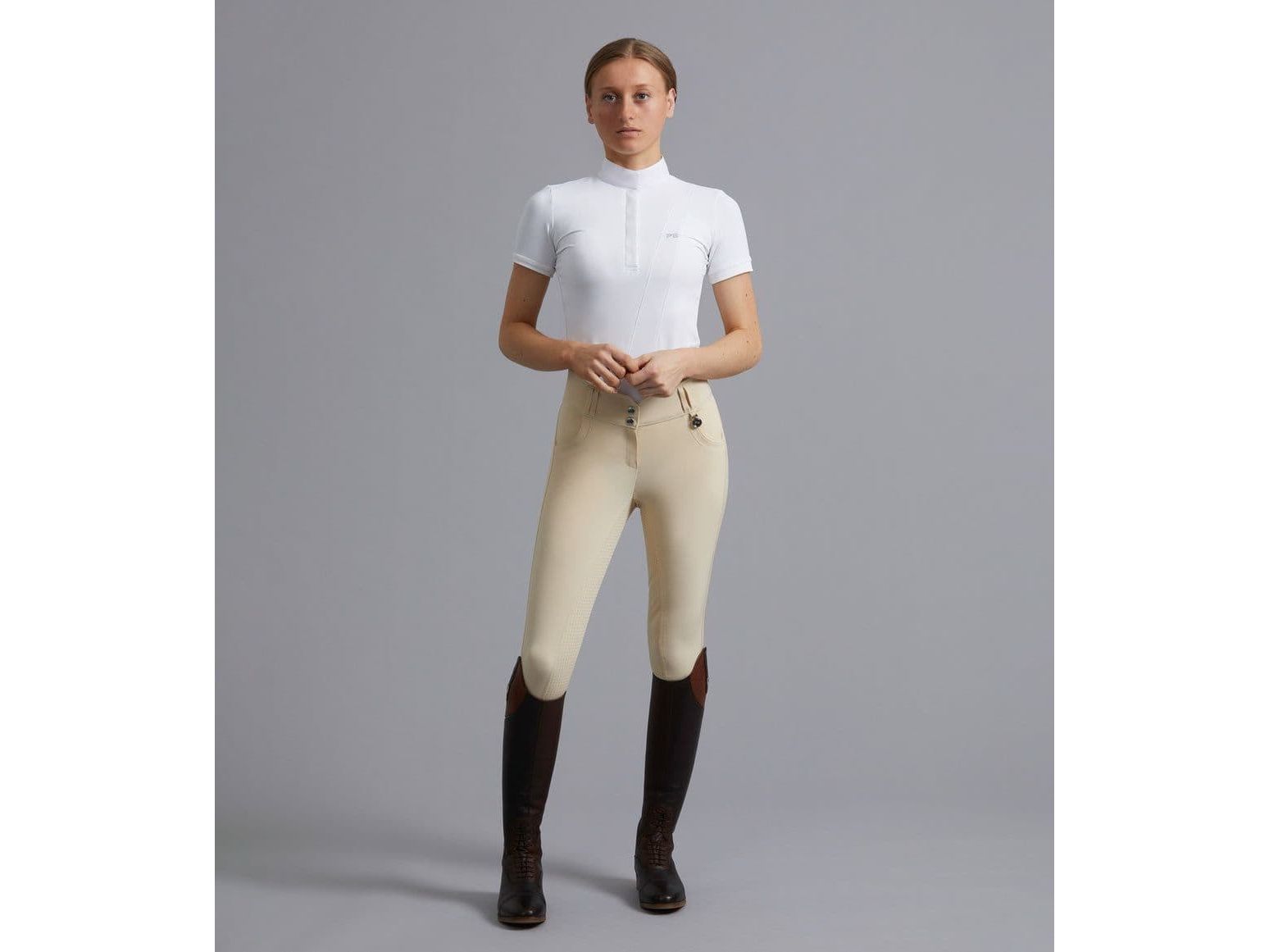 Premier Equine Sophia Ladies Full Seat High Waist Competition Riding Breeches RRP £64.00