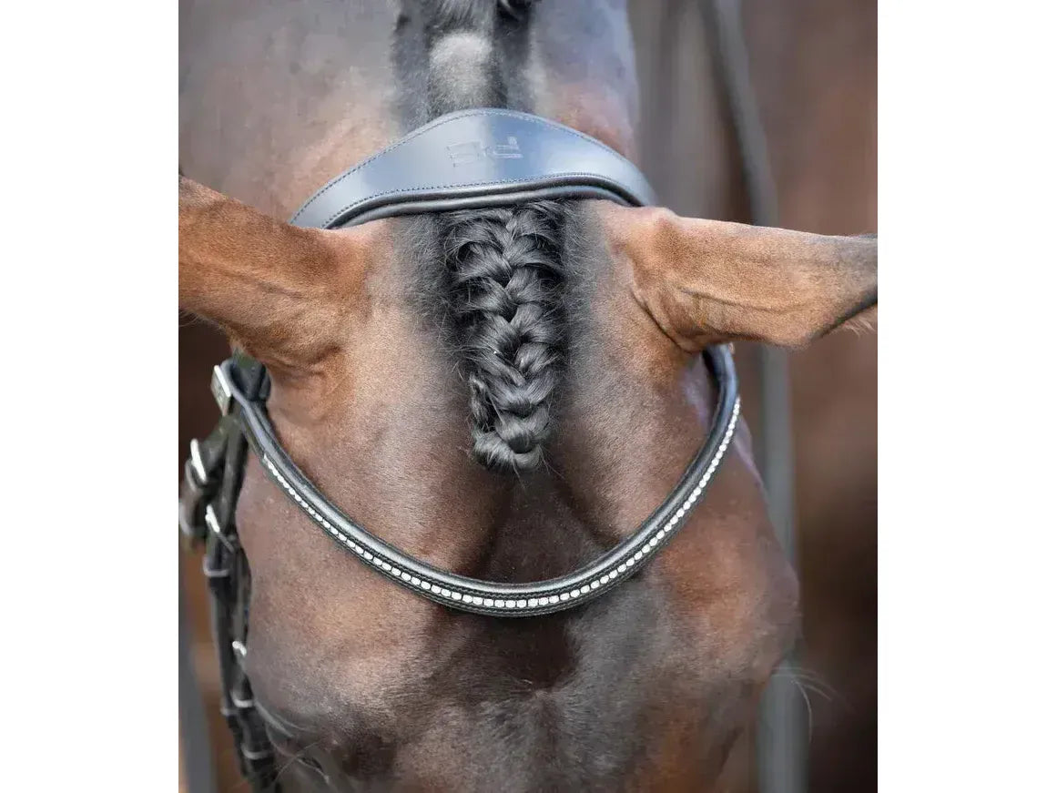 Premier Equine Stellazzio Anatomic Snaffle Bridle with Flash