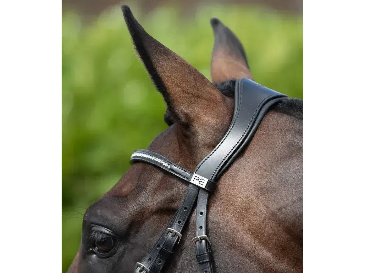 Premier Equine Stellazzio Anatomic Snaffle Bridle with Flash
