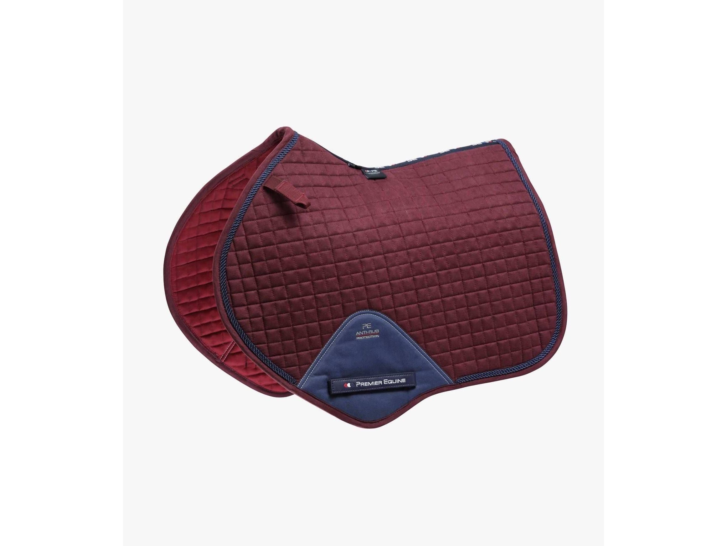 Premier Equine Techno-Suede Close Contact Jump Saddle Square