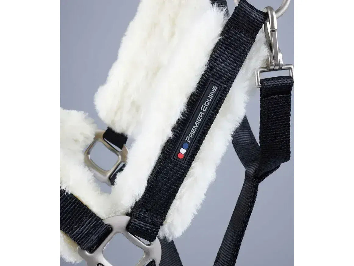 Premier Equine Techno Wool Lined Head Collar