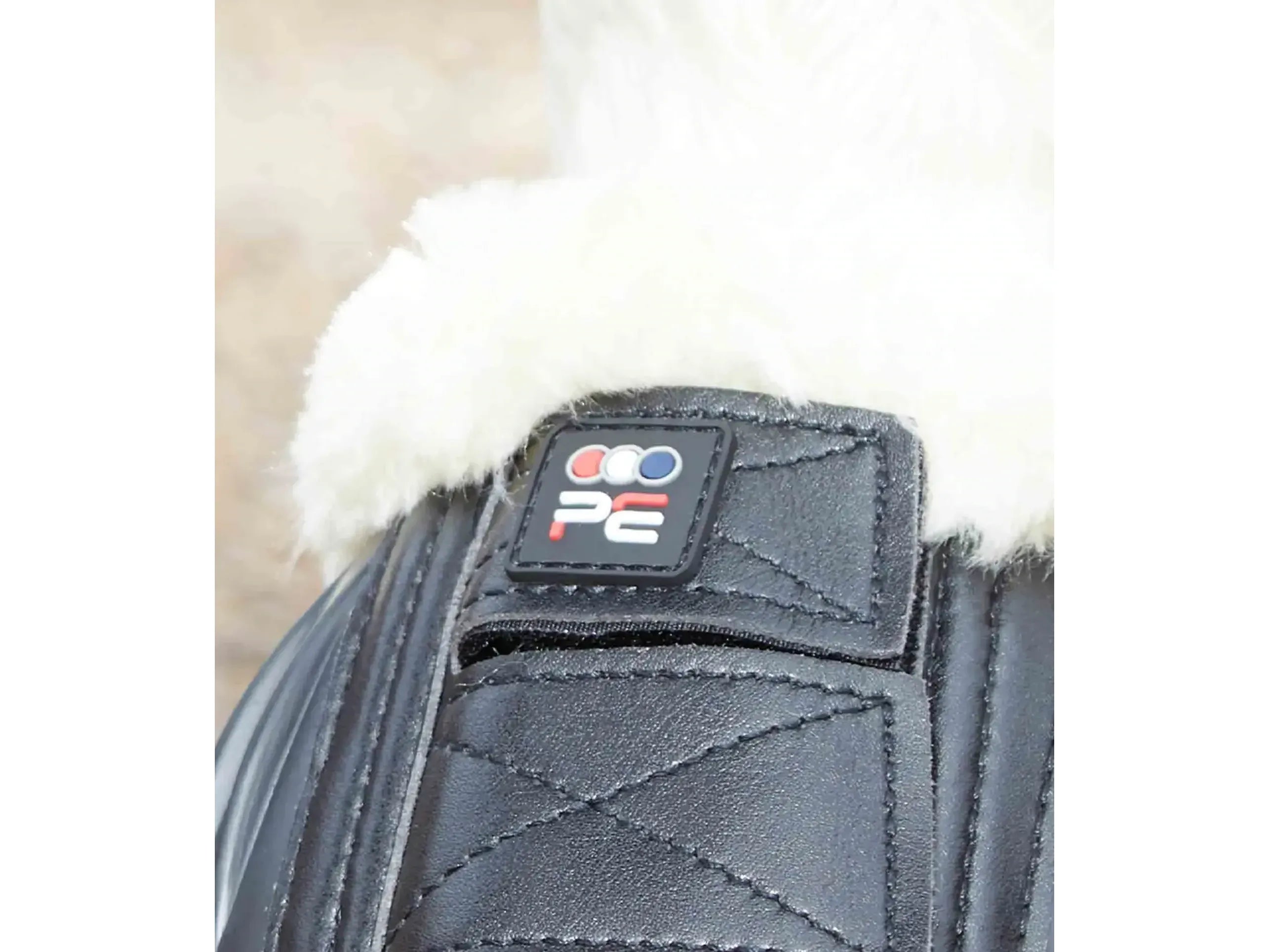 Premier Equine Techno Wool Rubber Bell Over Reach Boots