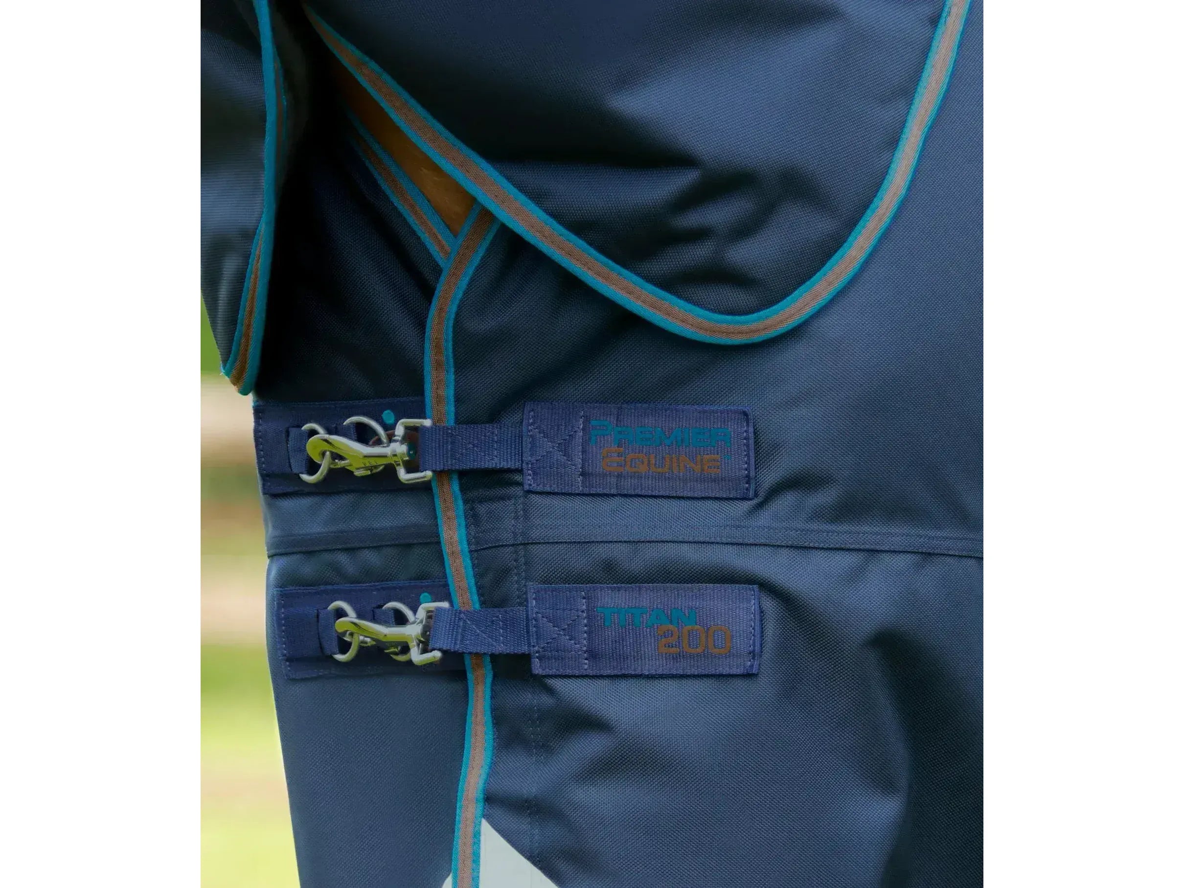Premier Equine Titan 200g Turnout Rug with Snug-Fit Neck Cover
