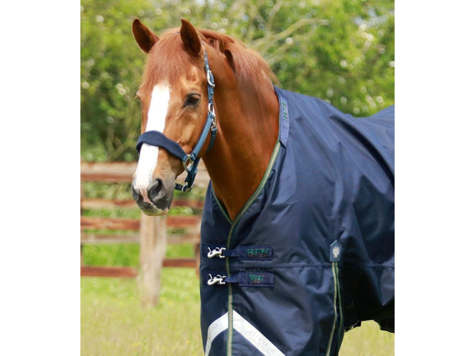 Premier Equine Titan 40g Turnout Rug with Snug-Fit Neck Cover
