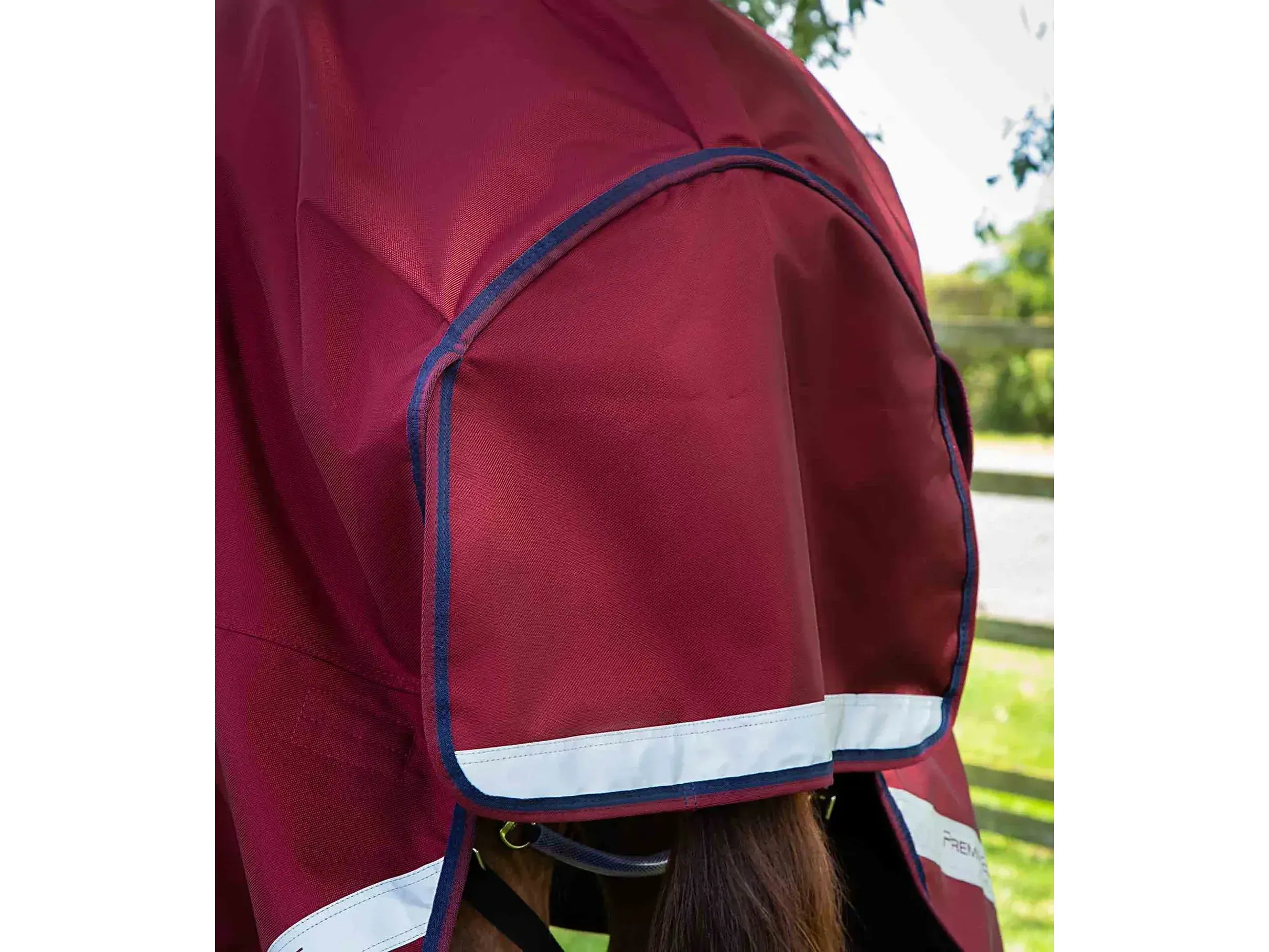 Premier Equine Titan 50g with Classic Neck Cover - 6ft 6inch-Burgundy RRP £222.00