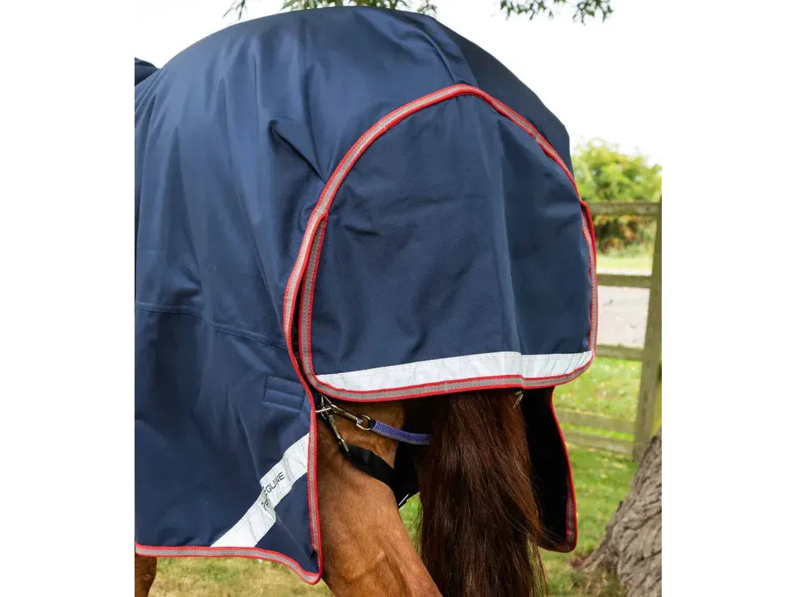 Premier Equine Titan Trio 100g 4 in 1 Turnout Rug 6ft Navy + 100g 200g 350g RRP £454.00
