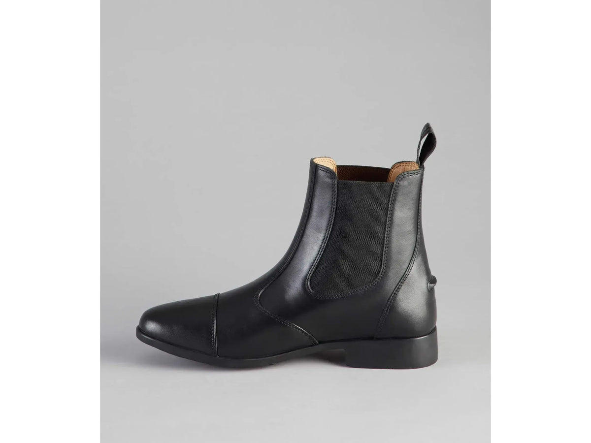 Premier Equine Torlano Leather Chelsea Paddock Boots - Black