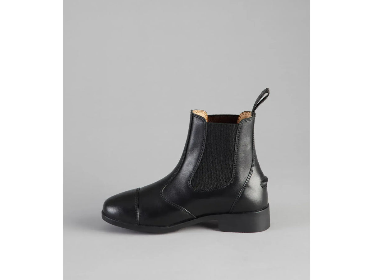 Premier Equine Torlano Junior Leather Chelsea Boots - Black