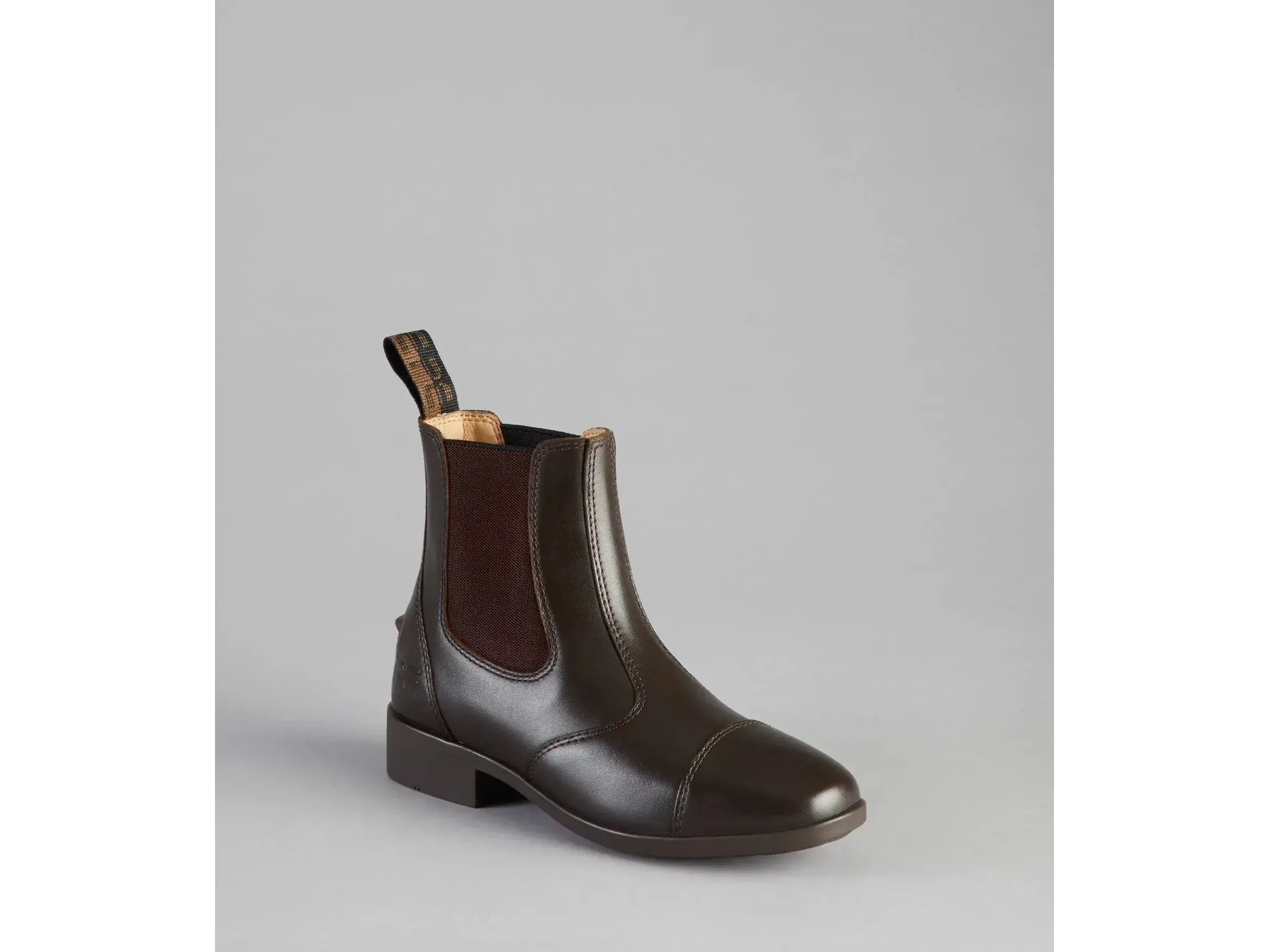 Premier Equine Torlano Junior Brown Leather Chelsea Boots