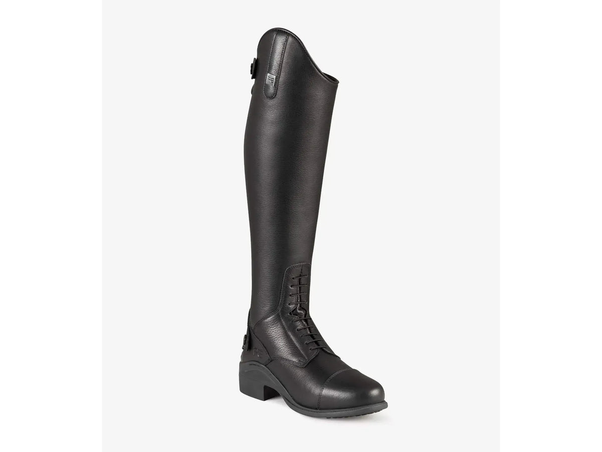 Premier Equine Vallardi Ladies Leather Field Tall Riding Boots - Black
