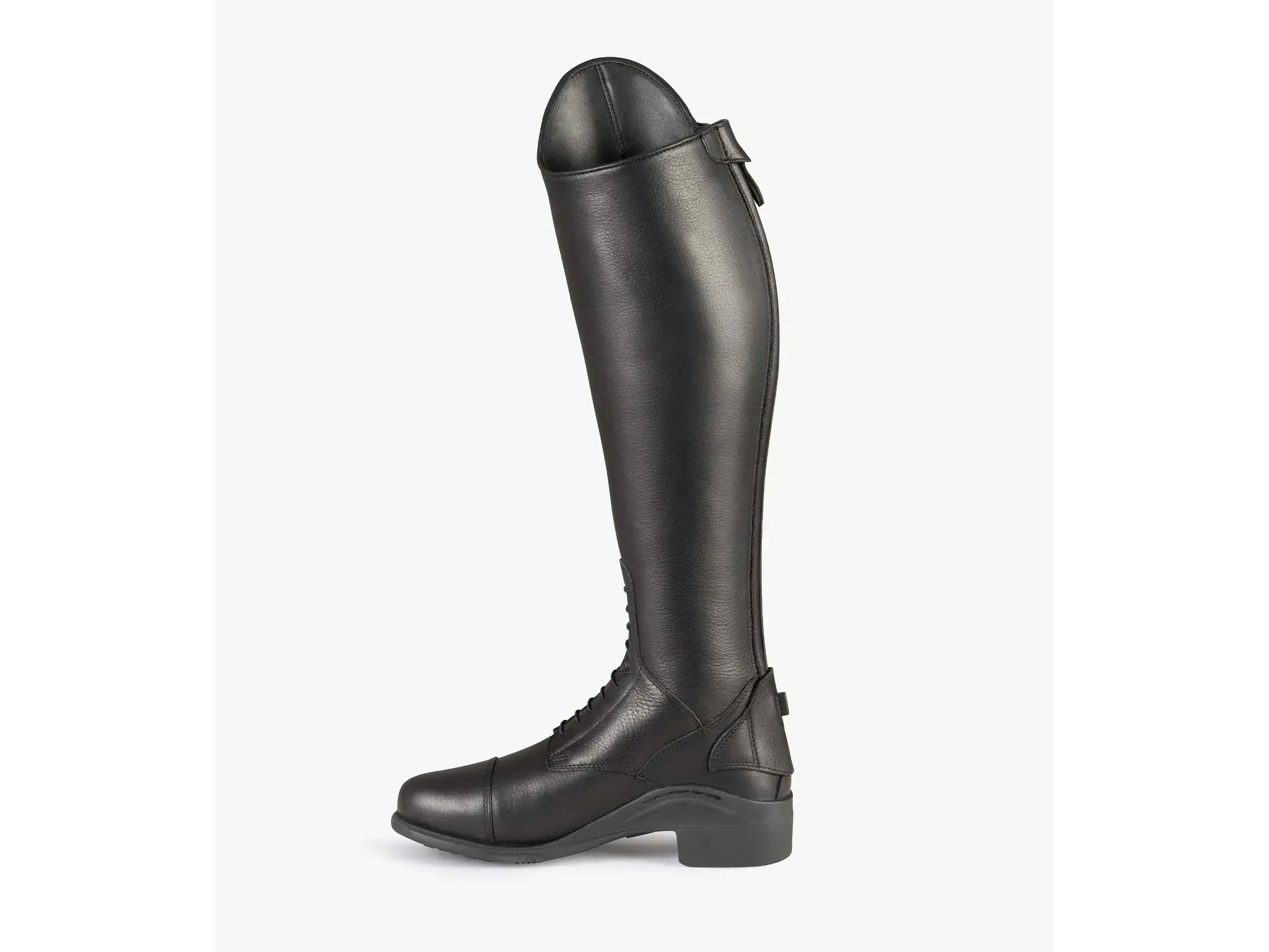 Premier Equine Vallardi Ladies Black Leather Field Tall Riding Boots