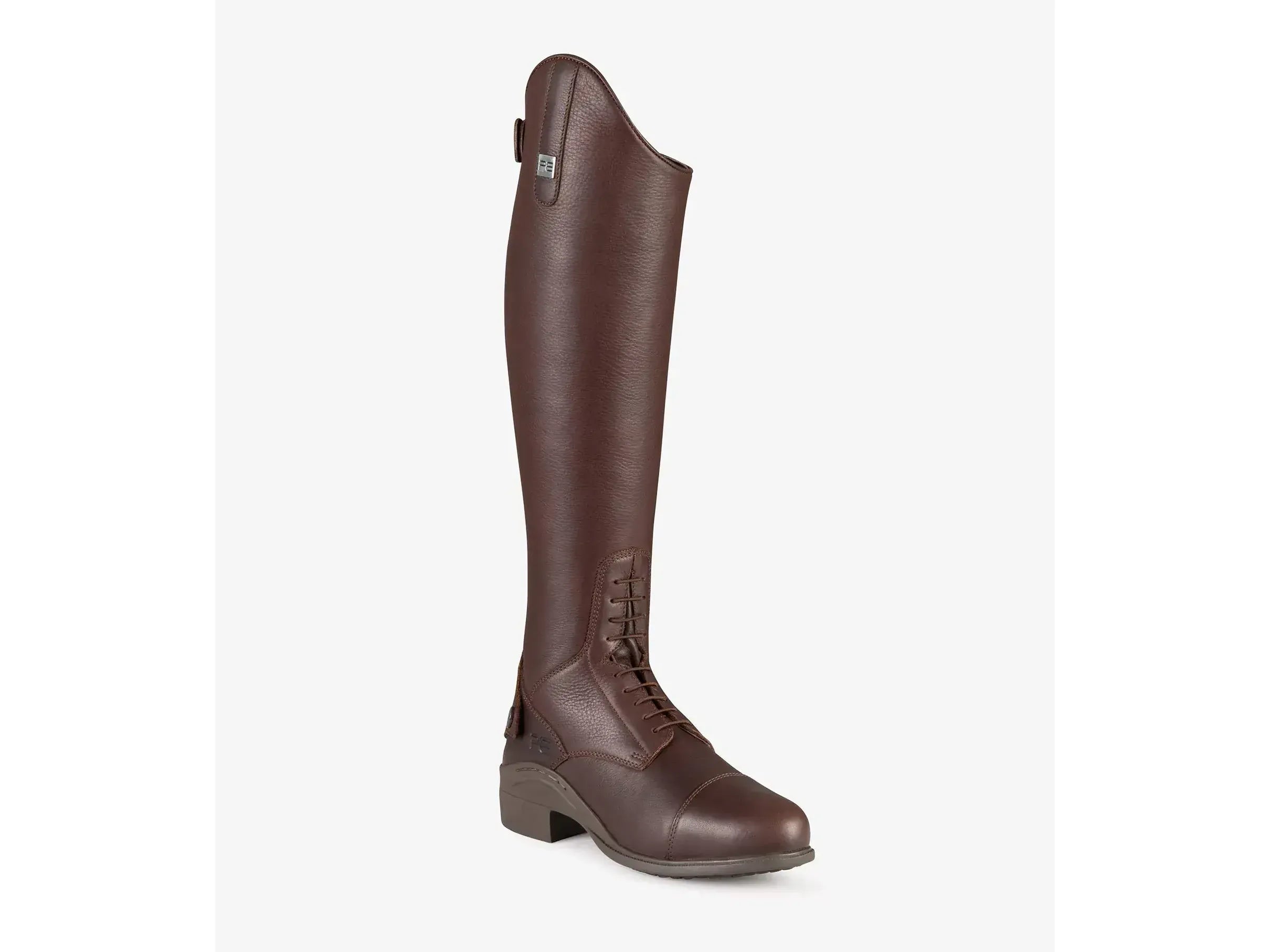 Premier Equine Vallardi Ladies Brown Leather Field Tall Riding Boots