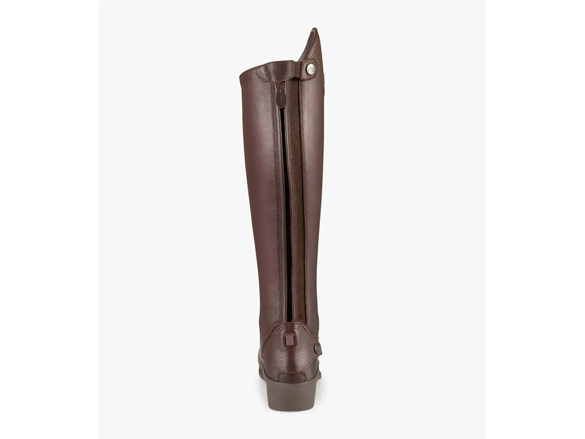 Premier Equine Vallardi Ladies Leather Field Tall Riding Boots - Brown