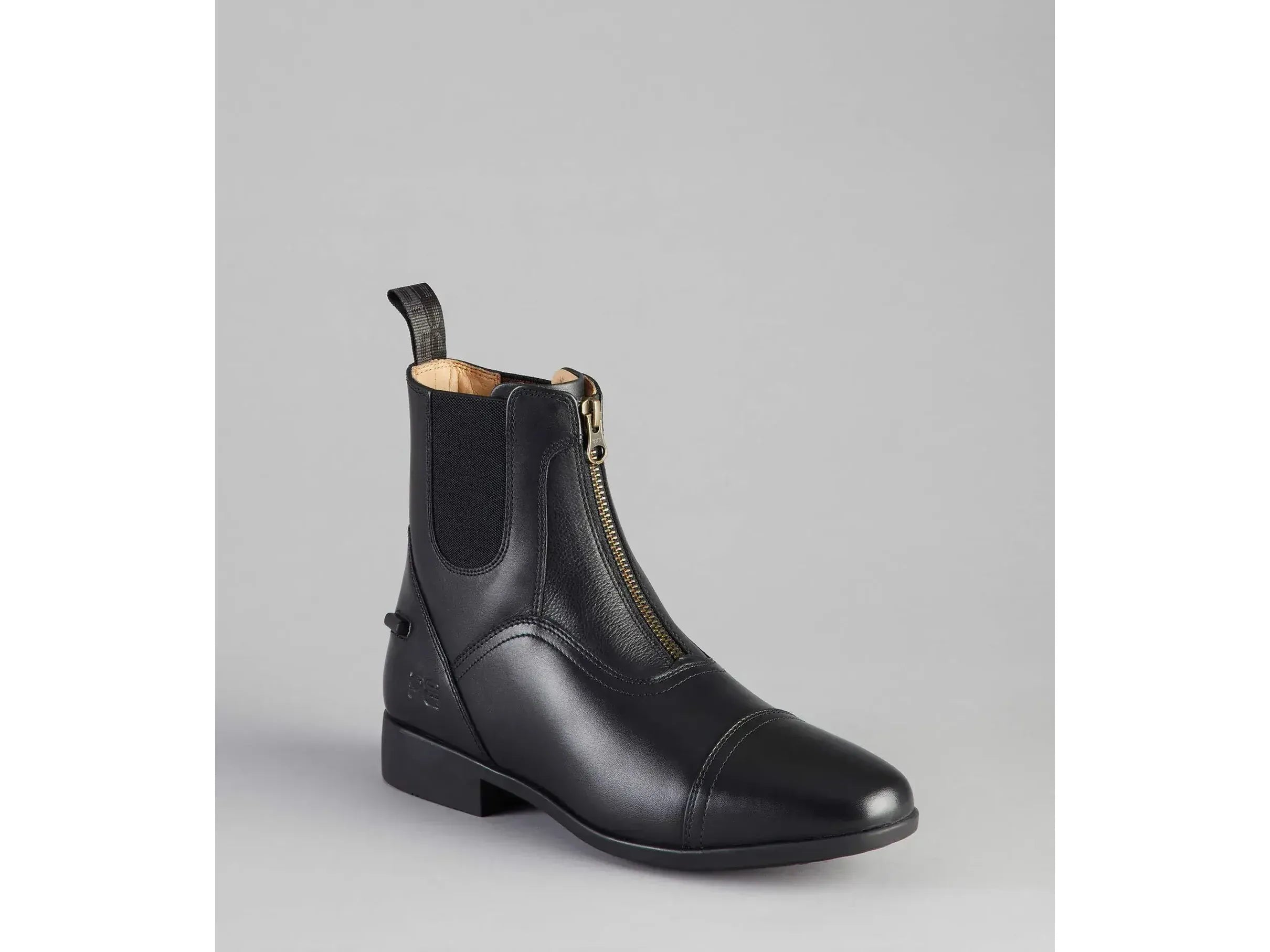 Premier Equine Virtus Black Leather Paddock Boots