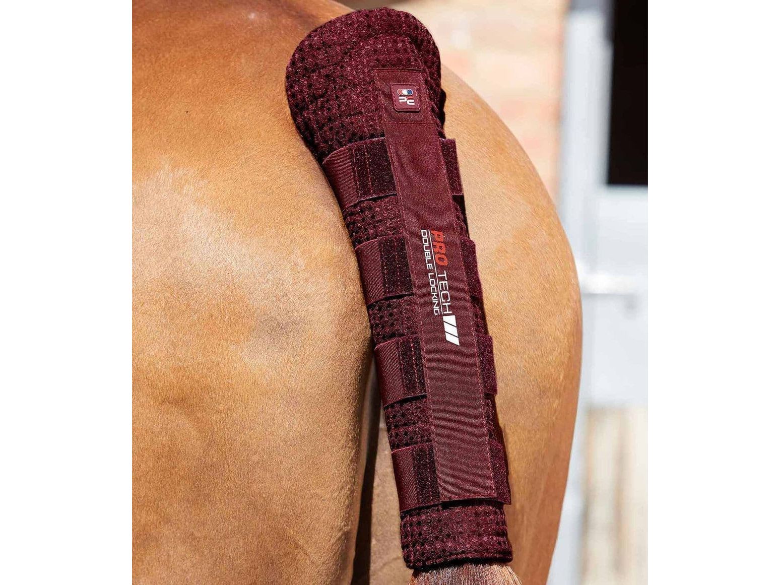 Premier Equine Waffle Quilted Double Locking Tail Guard