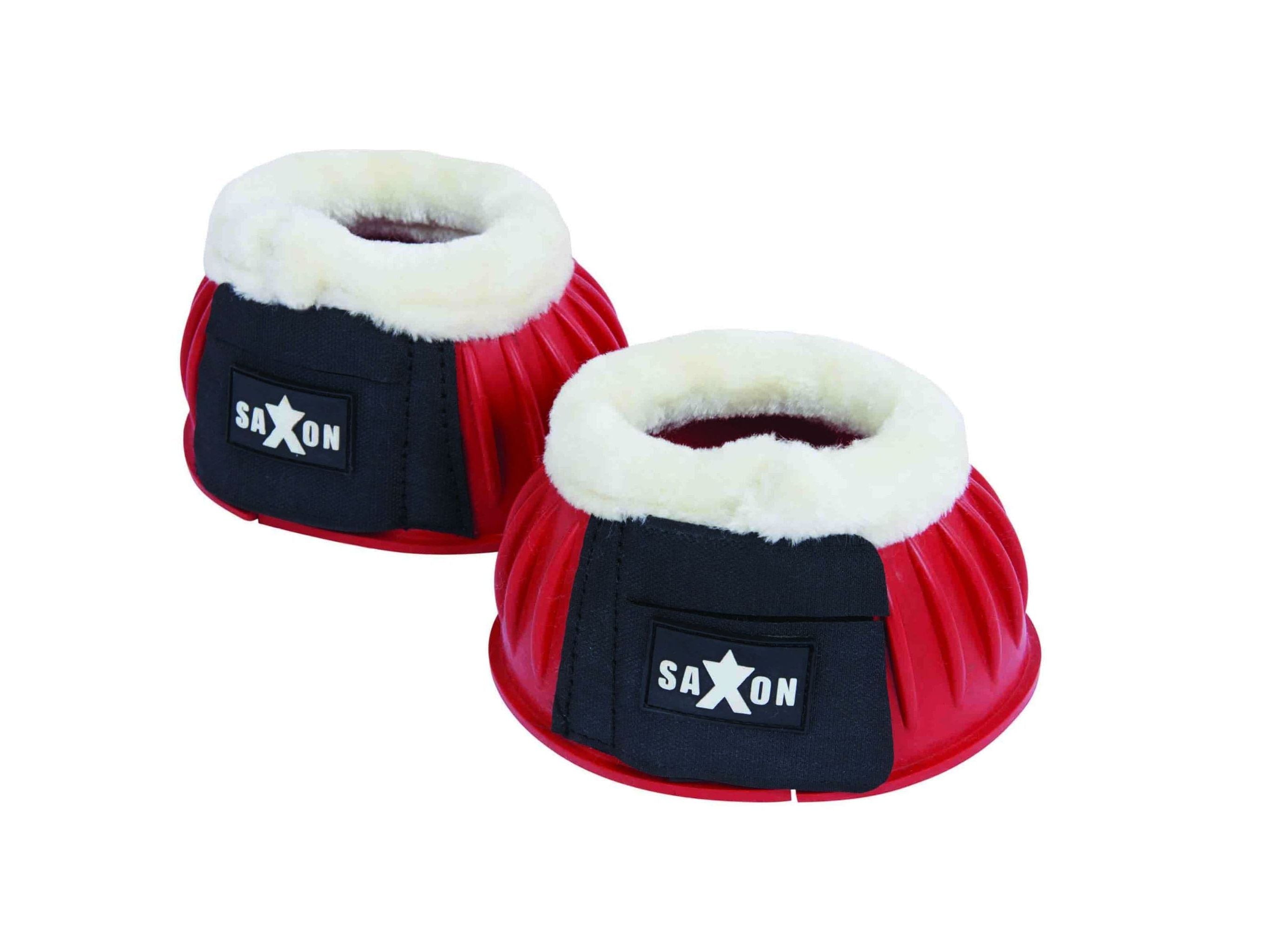 Saxon Fleece Trim Rubber Bell Boots