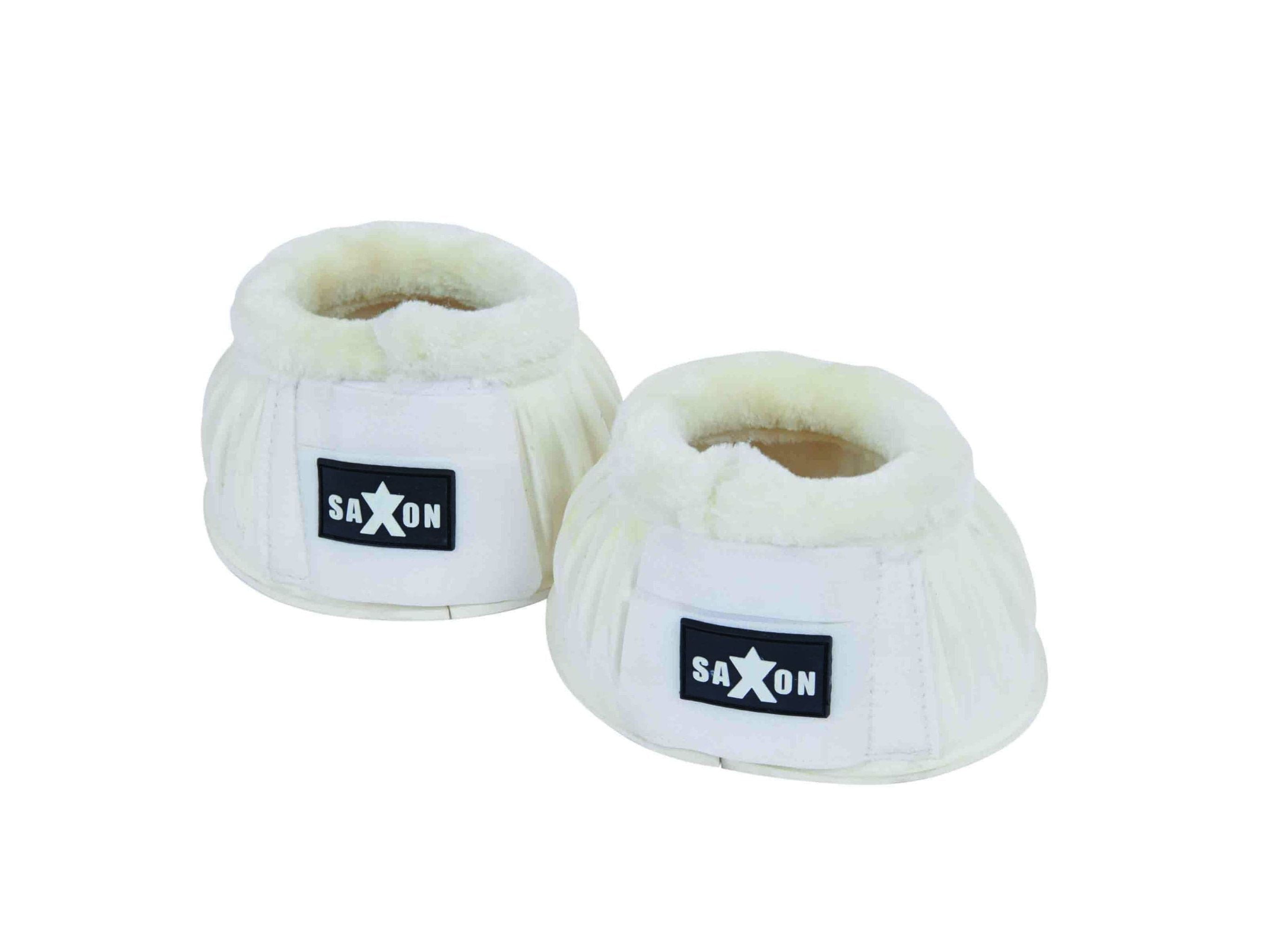 Saxon Fleece Trim Rubber Bell Boots