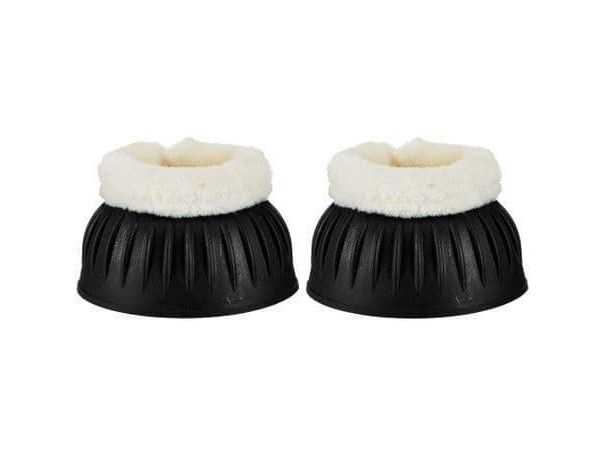 Saxon Fleece Trim Rubber Bell Boots