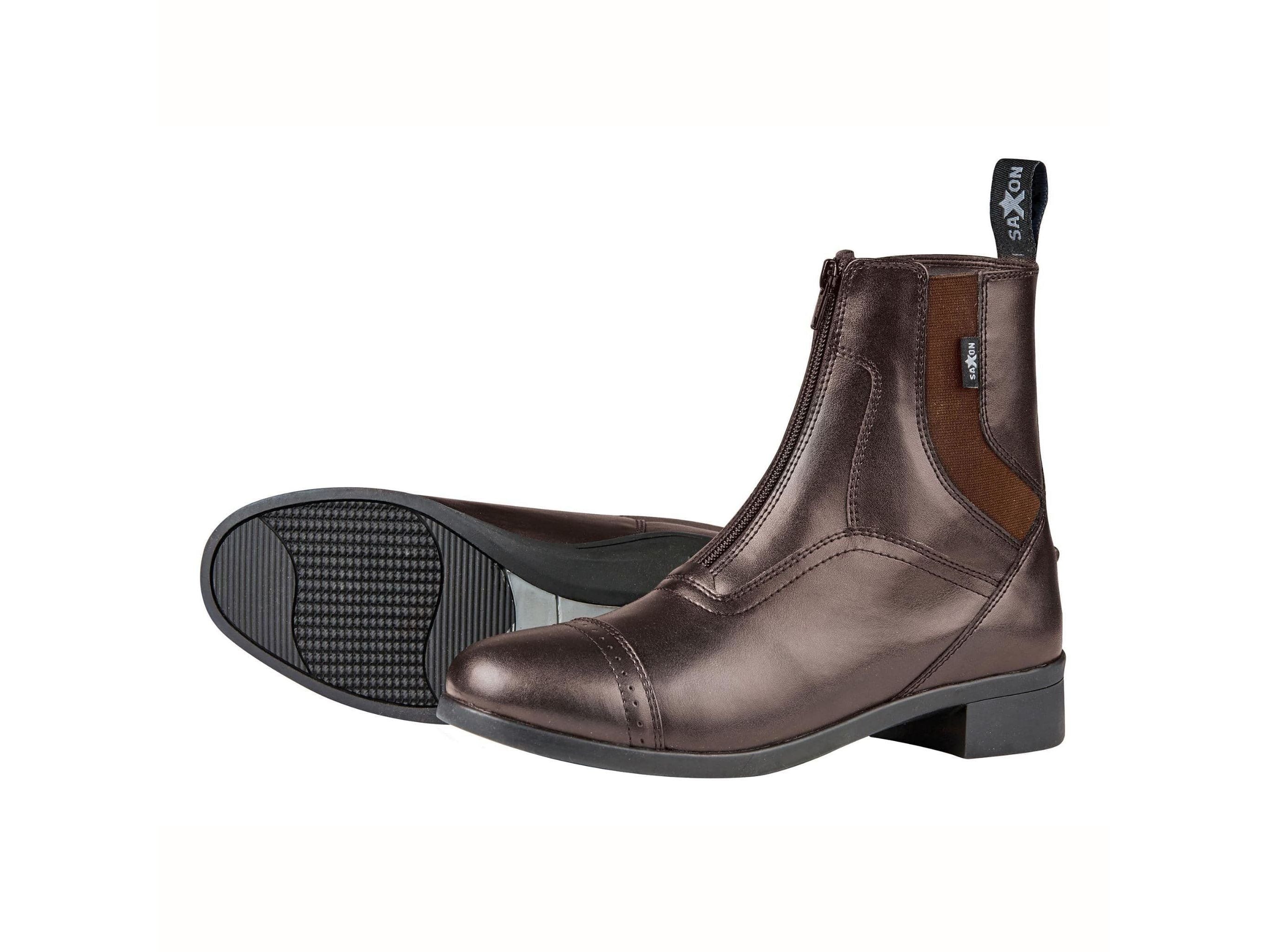 Saxon Syntovia Zip Paddock Unisex Adults Boots