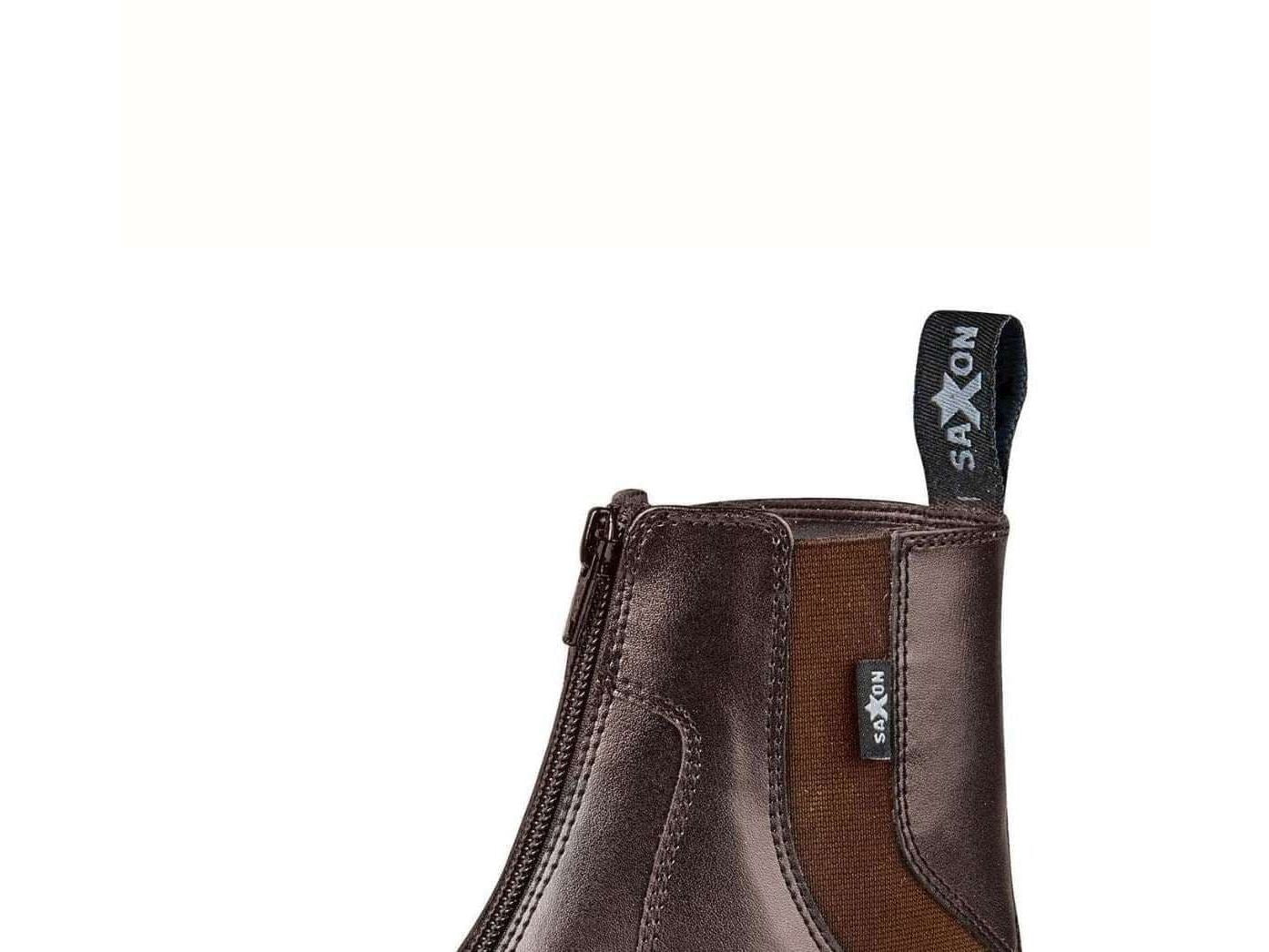 Saxon Syntovia Zip Paddock Unisex Adults Boots