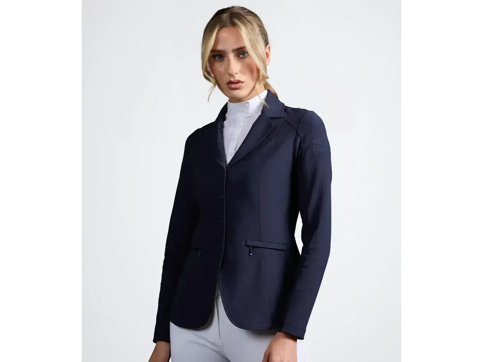 Premier Equine Siena Ladies Show Jacket UK 10 NAVY RRP £128.00