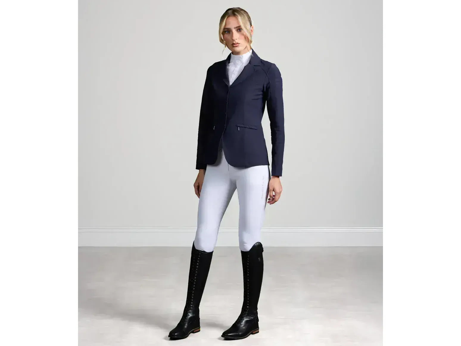Premier Equine Siena Ladies Show Jacket UK 10 NAVY RRP £128.00