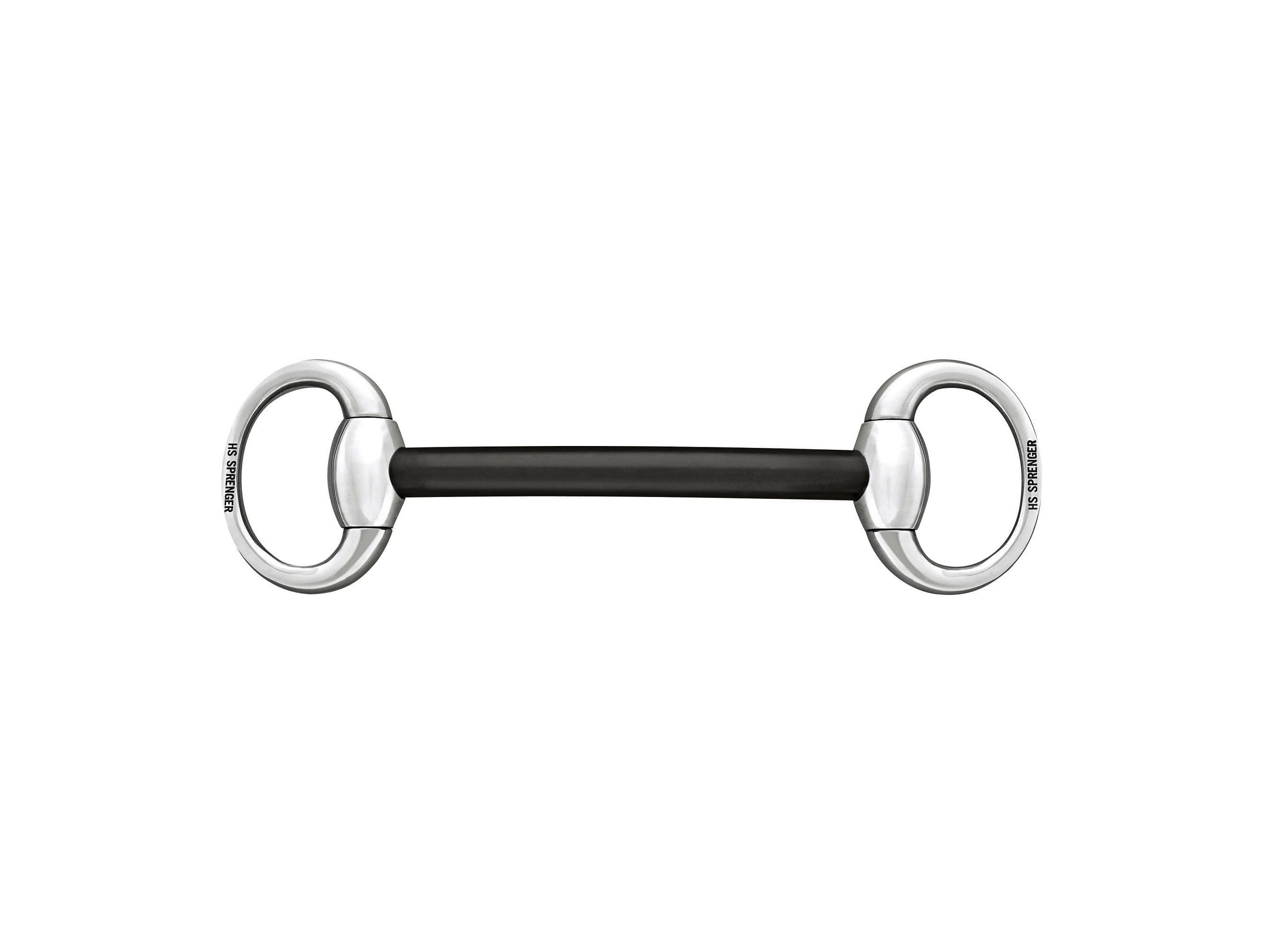 Sprenger Hard Carbon Eggbutt Mullen Mouth Snaffle Bit
