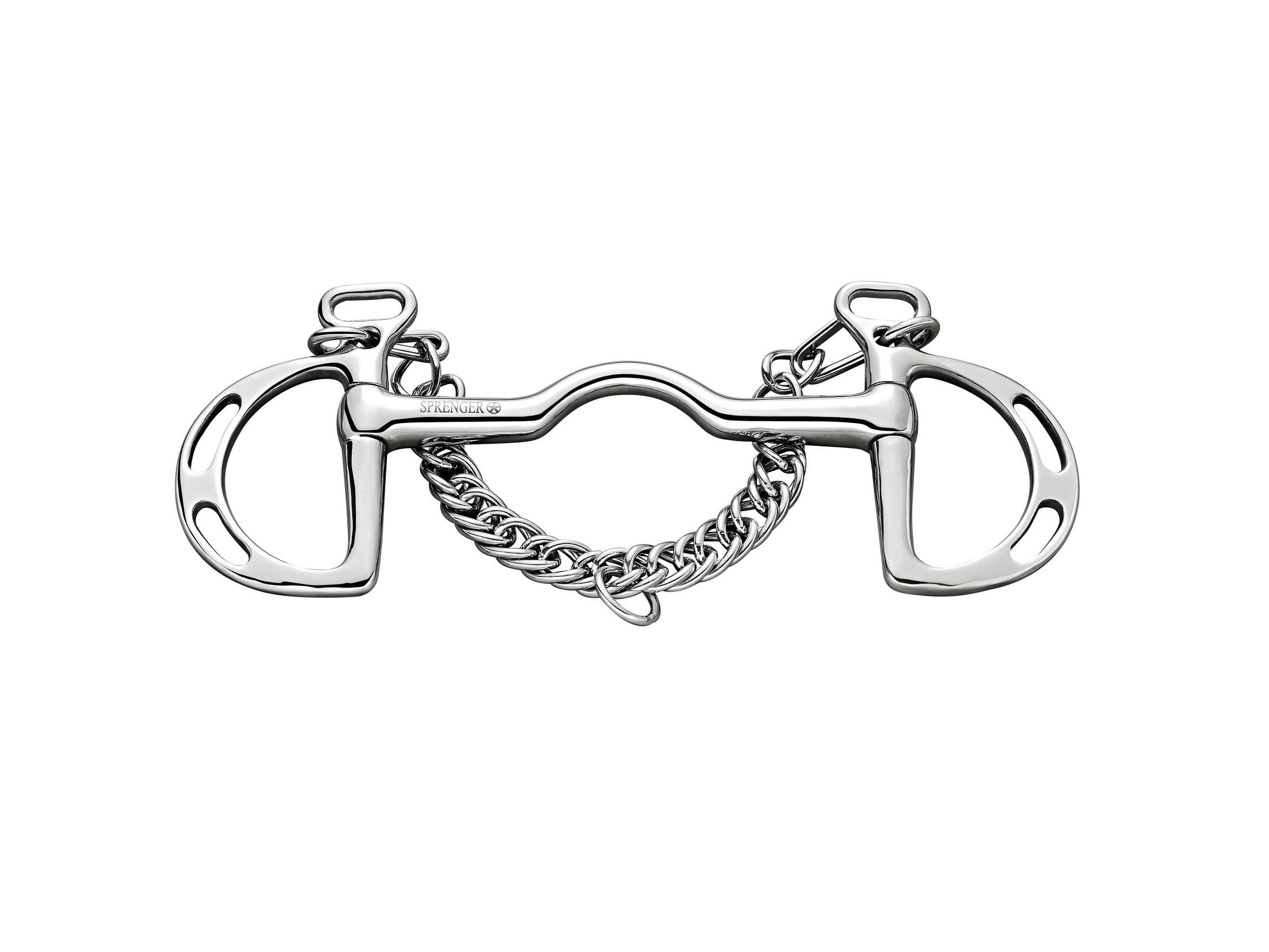 Sprenger Kimblewick Rigid Mullen Mouth Bit with Port