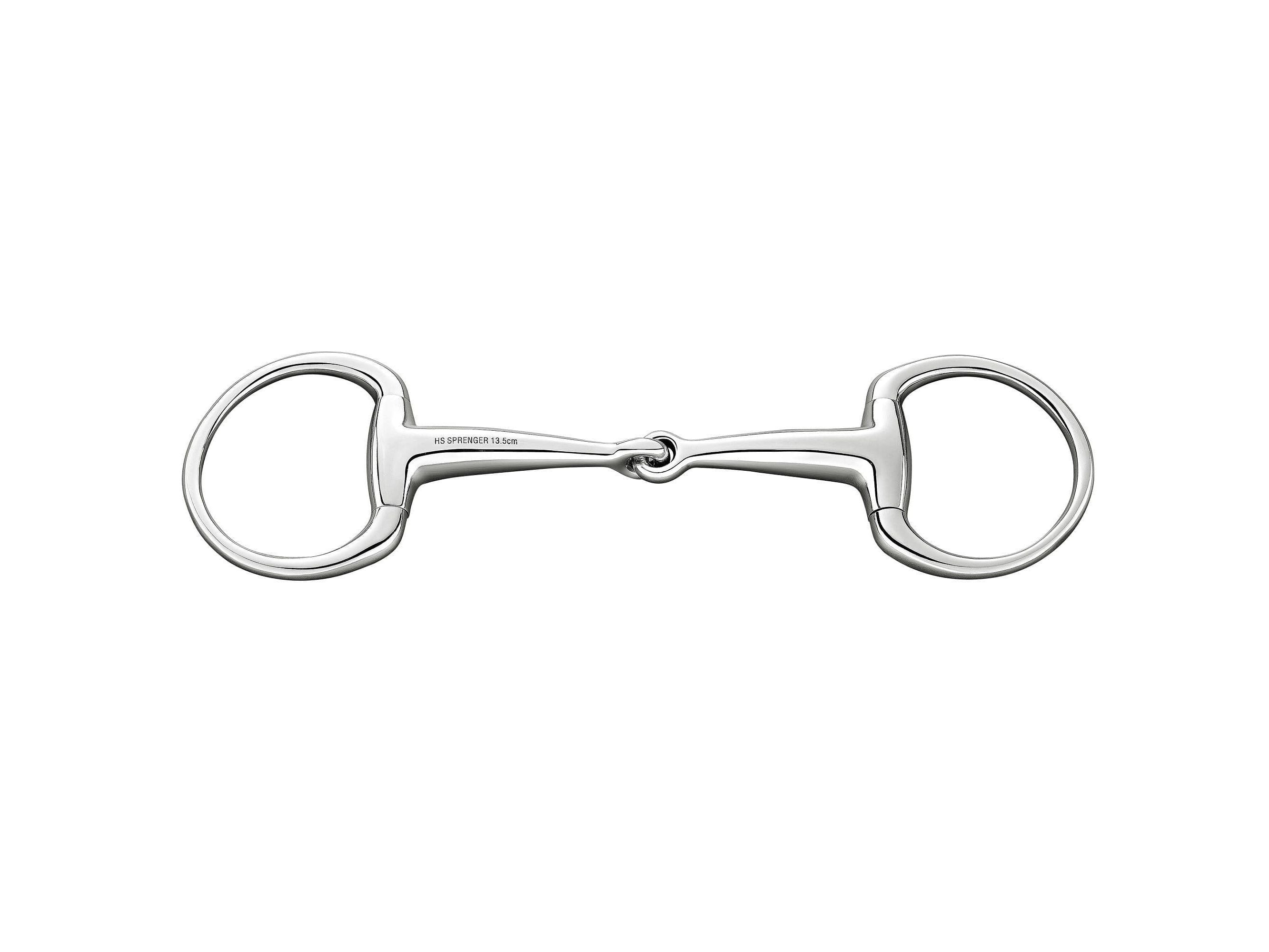 Sprenger Stainless Steel Eggbutt Bit - Single Jointed