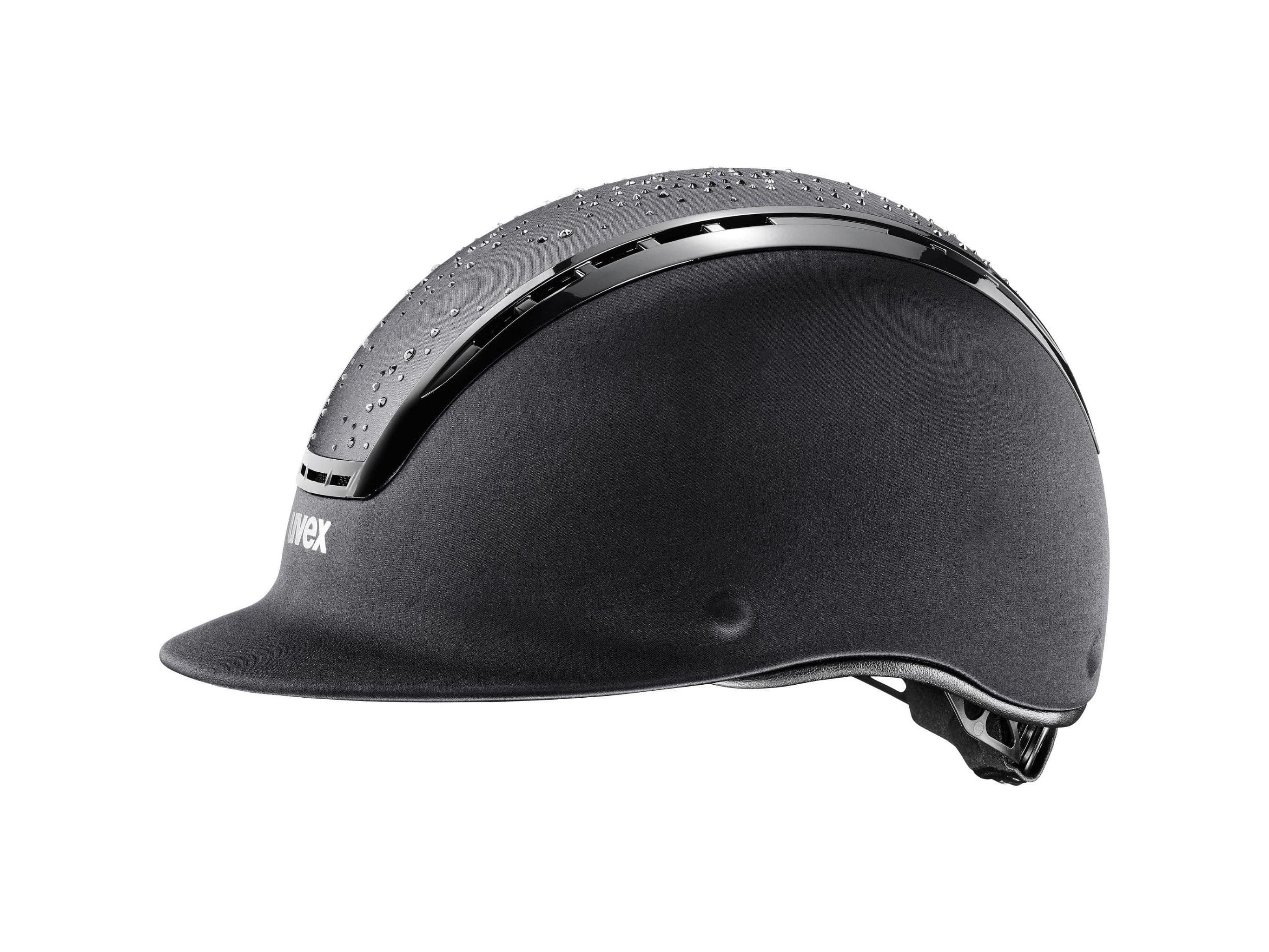 Uvex Suxxeed Diamond Black Riding Helmet