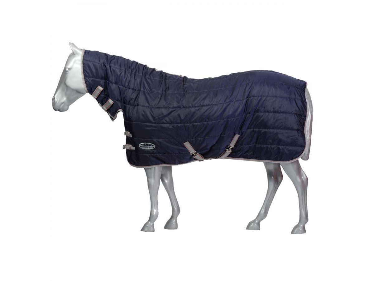 Weatherbeeta Comfitec 210D Channel Quilt Standard Neck Medium/Lite Stable Rug Navy/Silver/Red