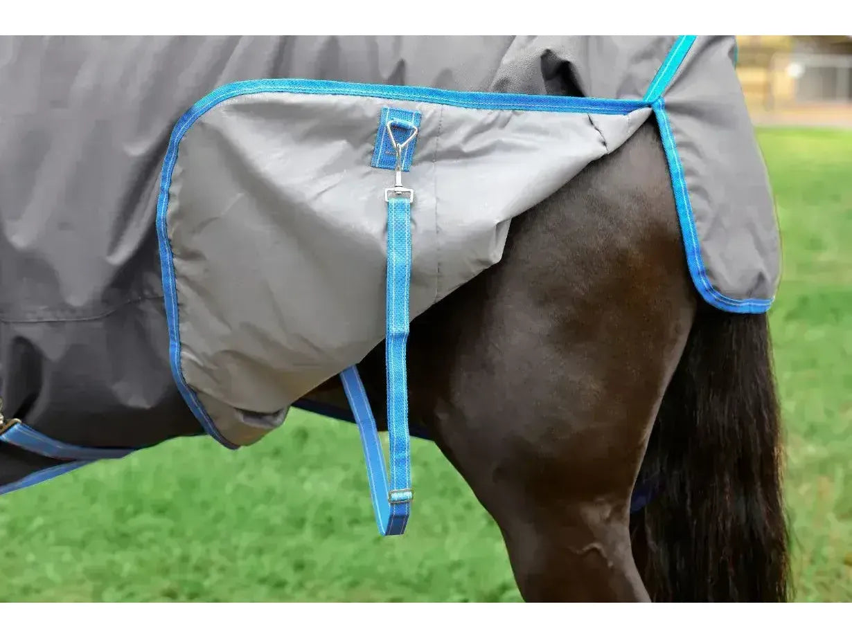 Weatherbeeta Comfitec Classic Standard Neck 50g Lite Plus Grey / Bright Blue / White