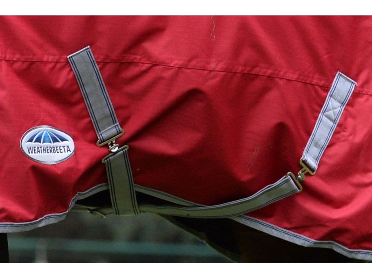 Weatherbeeta Comfitec Classic Standard Neck 50g Lite Plus Red / Silver / Navy
