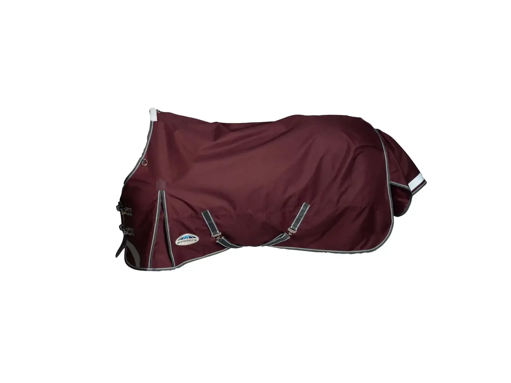 Weatherbeeta Comfitec Plus Dynamic II Standard 0g Neck Lite - Maroon / Grey / White