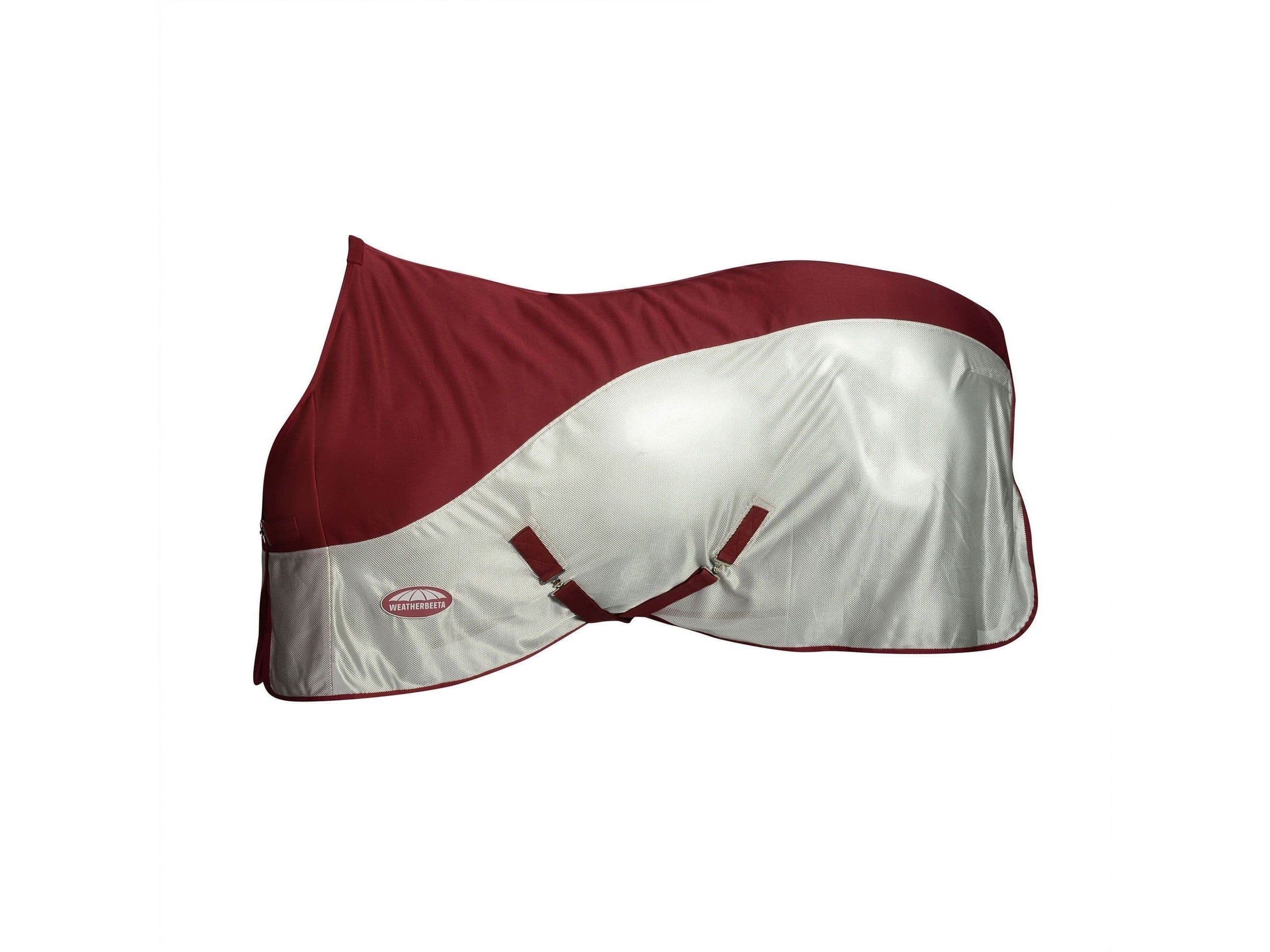Weatherbeeta Micro-Air Cooler Standard Neck Burgundy/Grey RRP £49.99