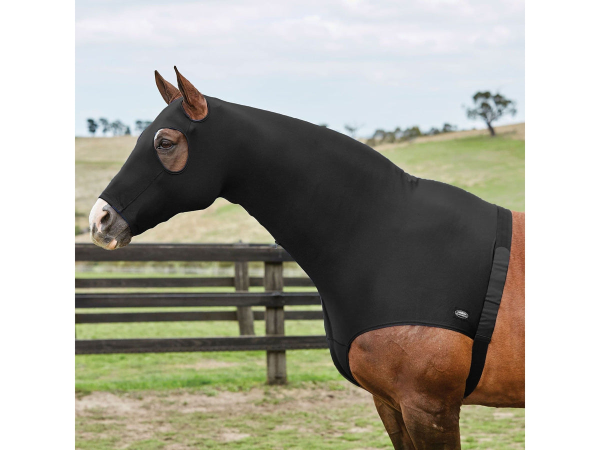 WeatherBeeta Stretch Hood With Zip in Black