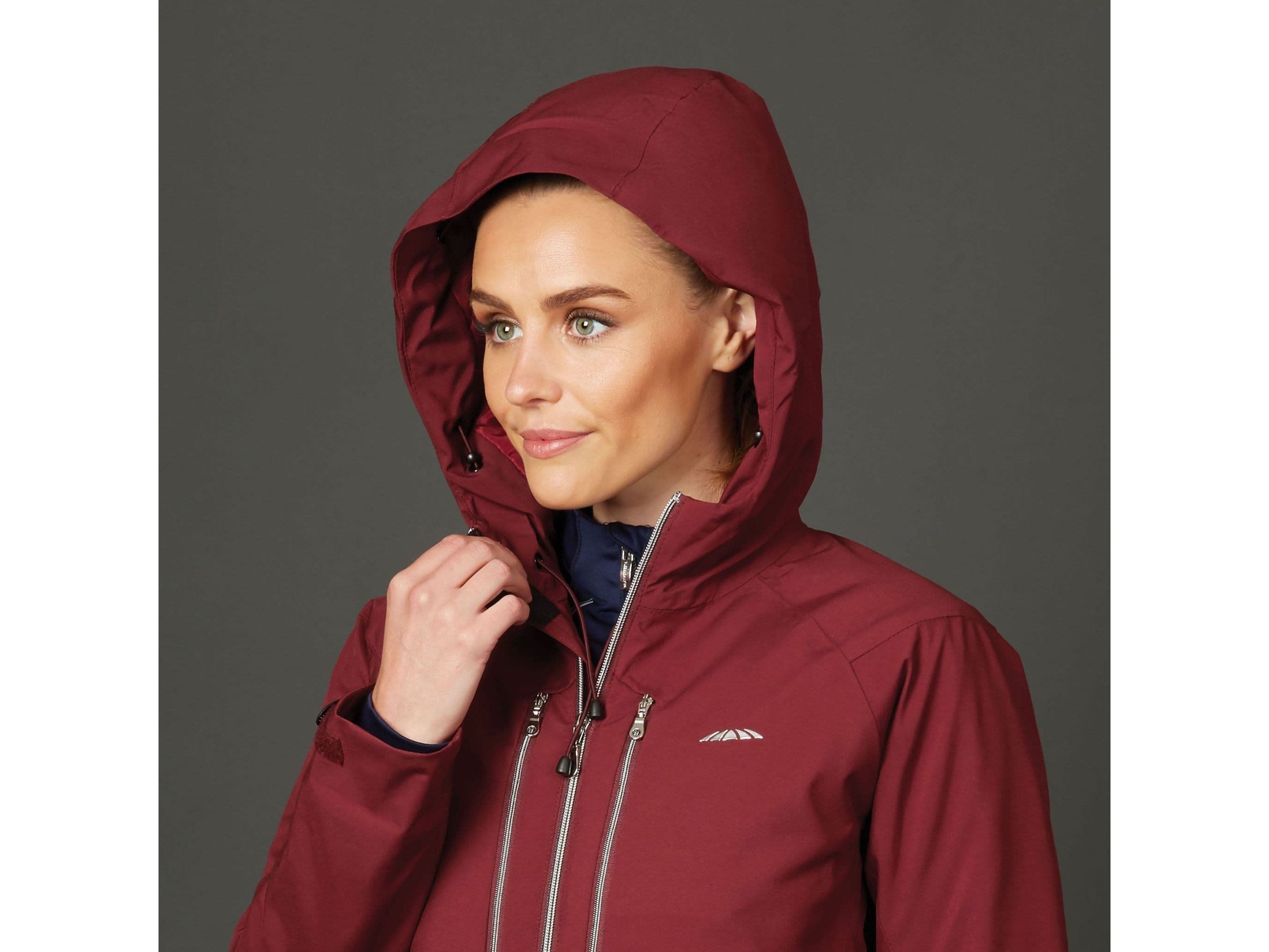 Weatherbeeta Tania Burgundy Waterproof Jacket