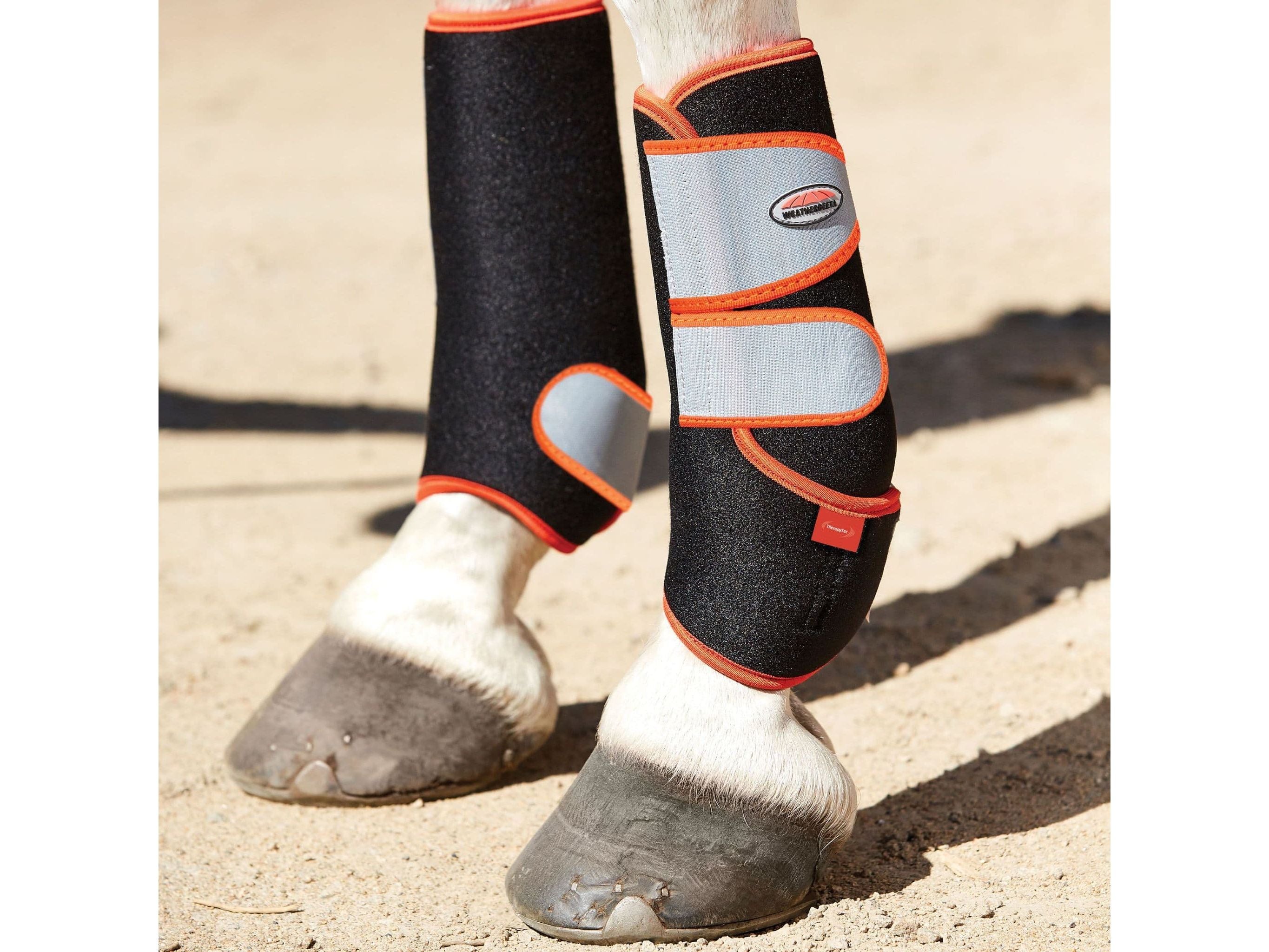 Weatherbeeta Therapy-Tec Sports Boots Black/Silver/Red