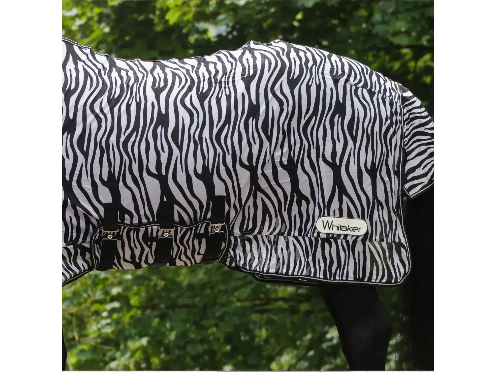 Whitaker Marwell Zebra Print Fly Rug