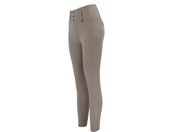 Woof Wear Vision Riding Tights SIZE 14 UK STONE RRP £74.99