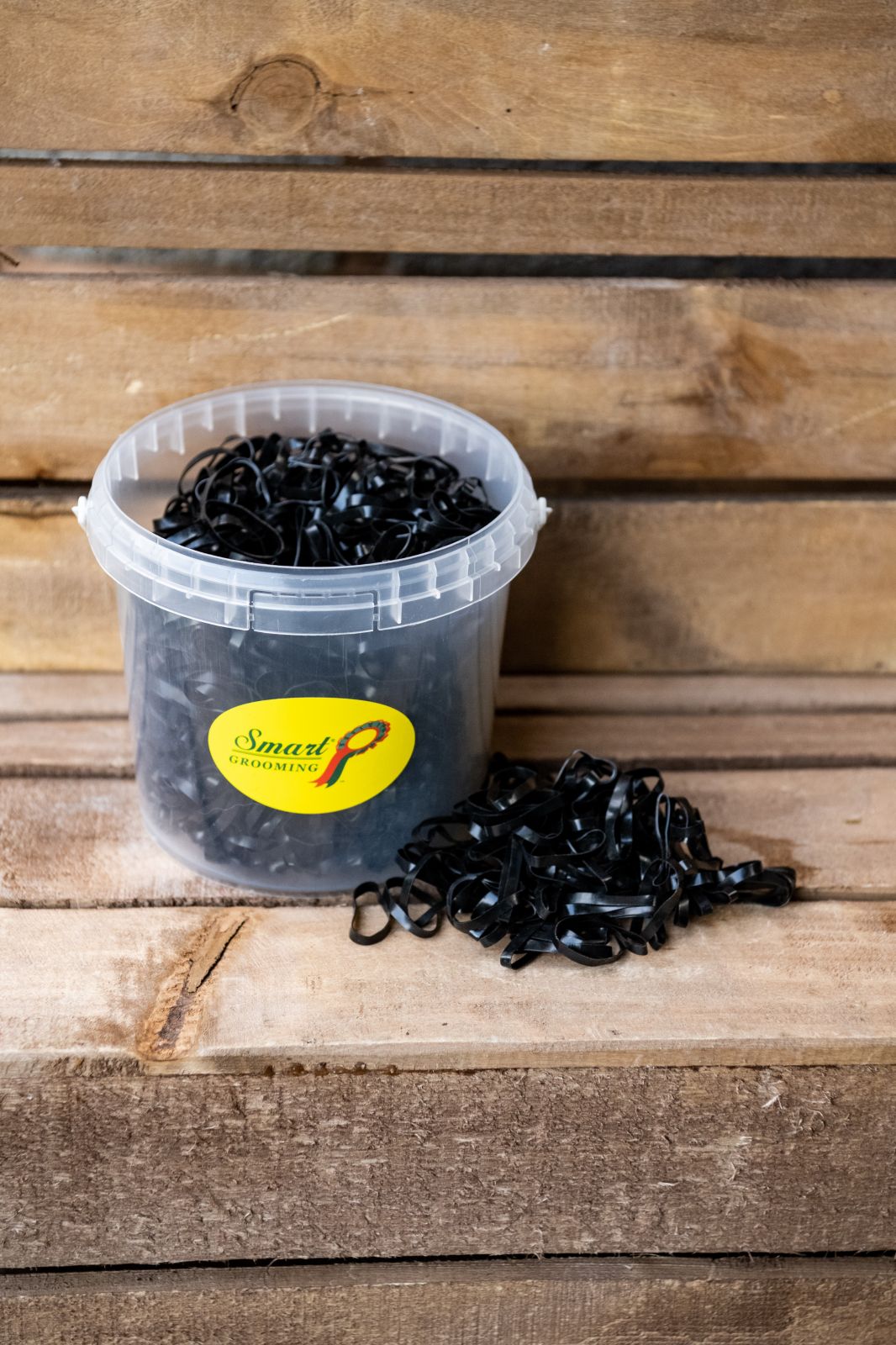 silicone plaiting bands tub of 1800 - equestrian equipment