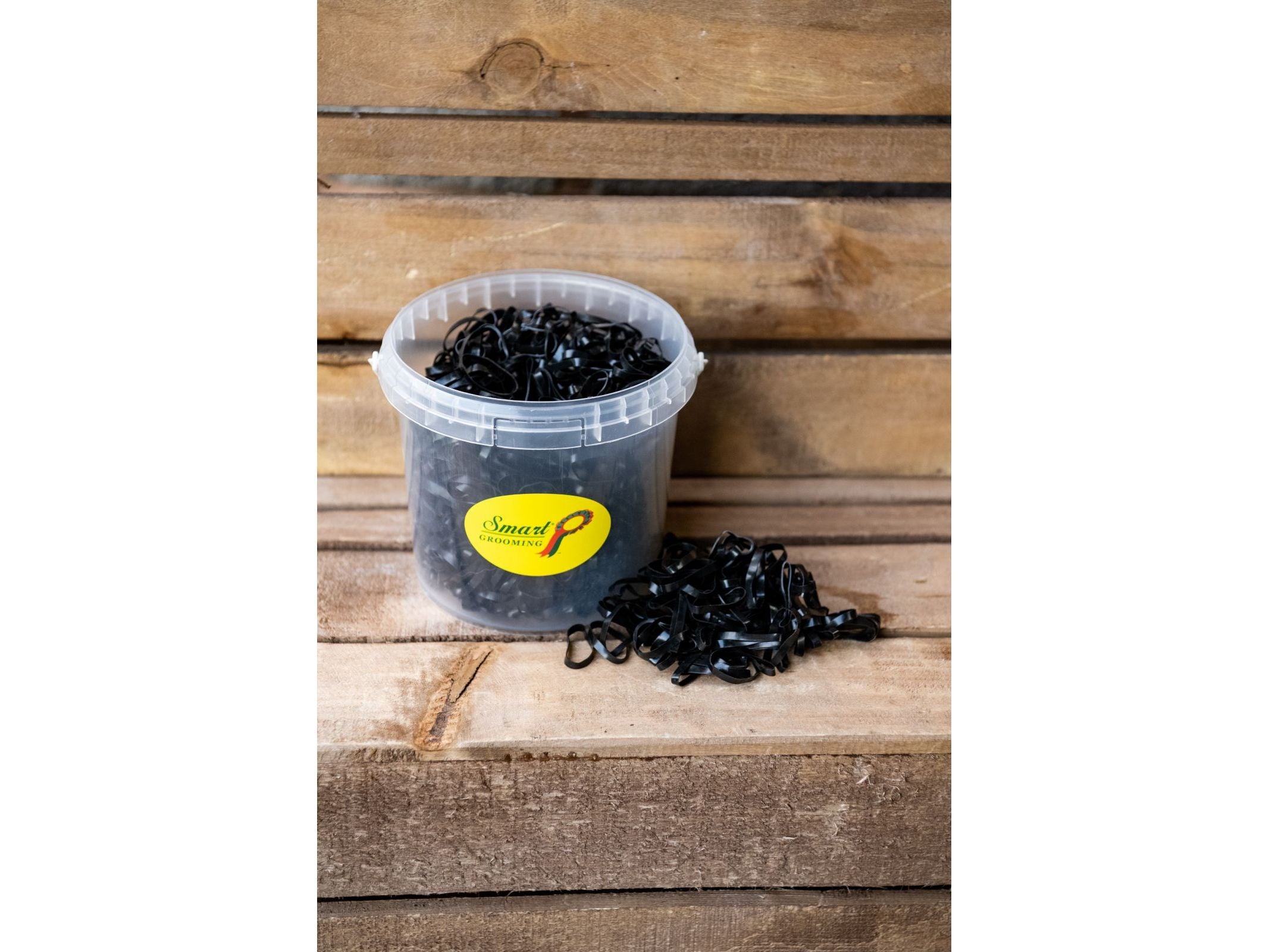 silicone plaiting bands tub of 1800 - equestrian equipment