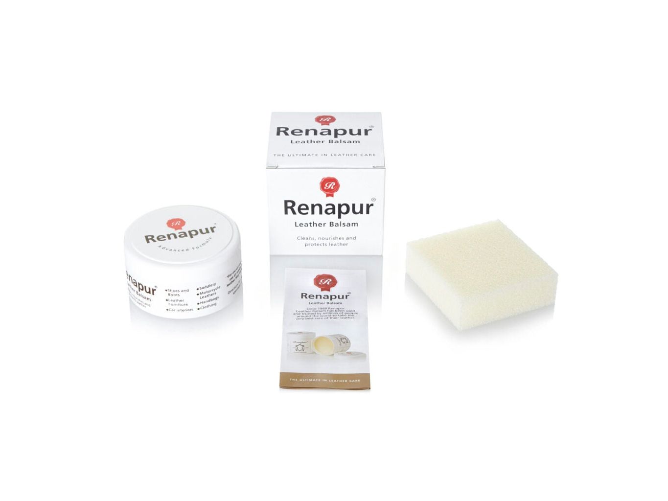 renapur leather balsam - boxed - equestrian equipment