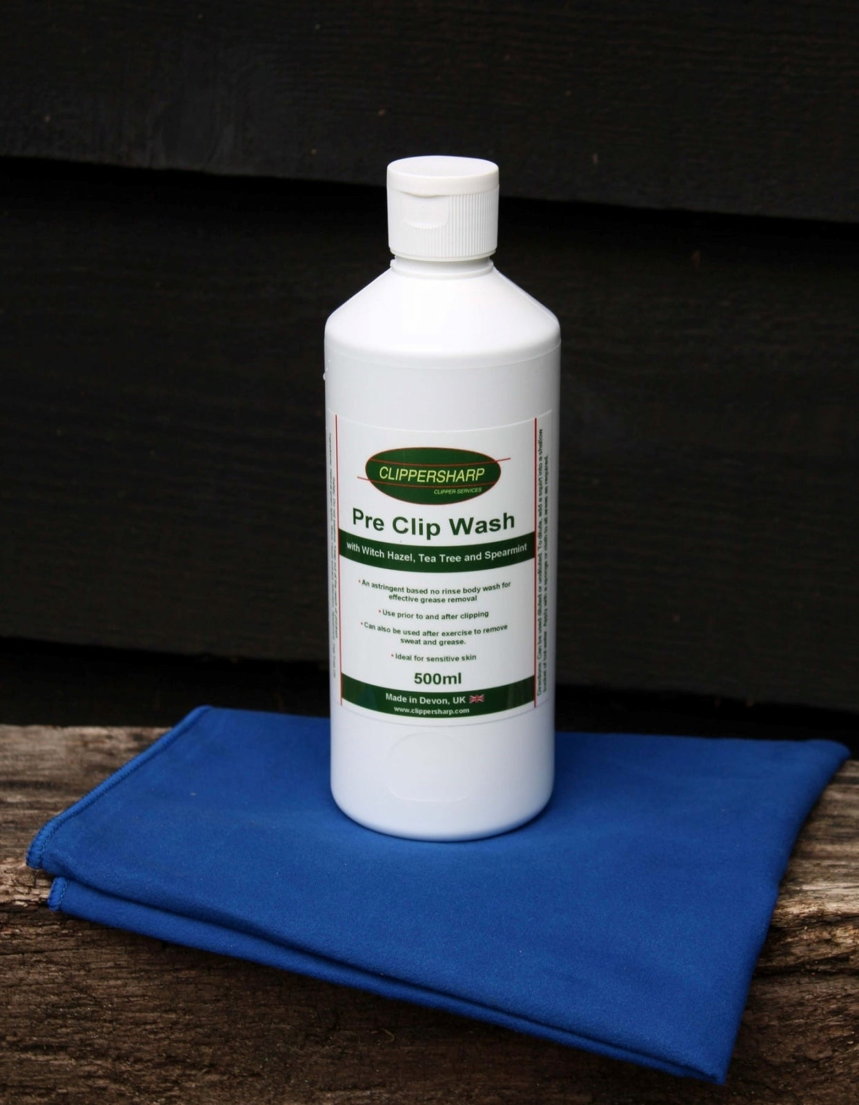 clippersharp pre clip wash - equestrian equipment