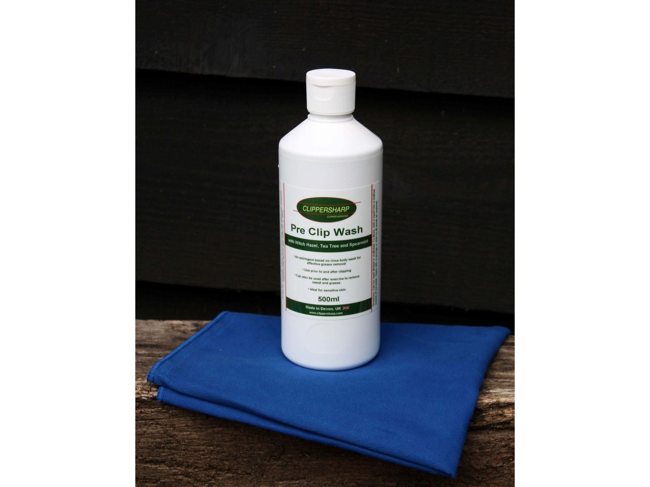 clippersharp pre clip wash - equestrian equipment