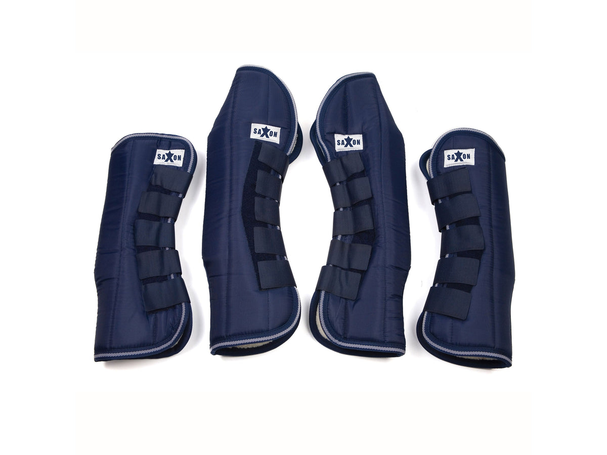 SAXON TRAVEL BOOTS NAVY COB